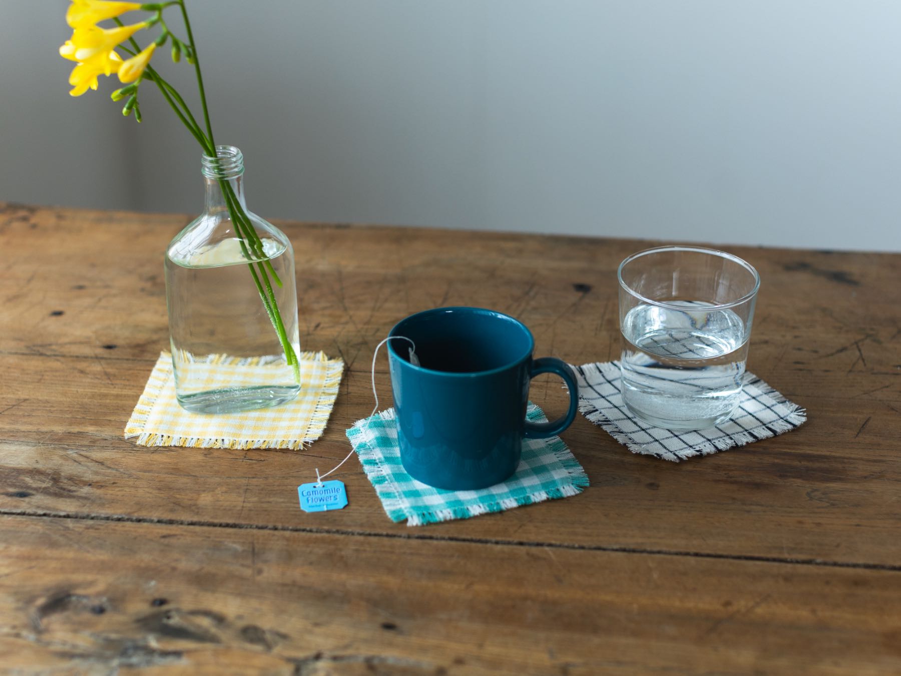 fog linen work × Orné de Feuilles コースター｜コースター・マット