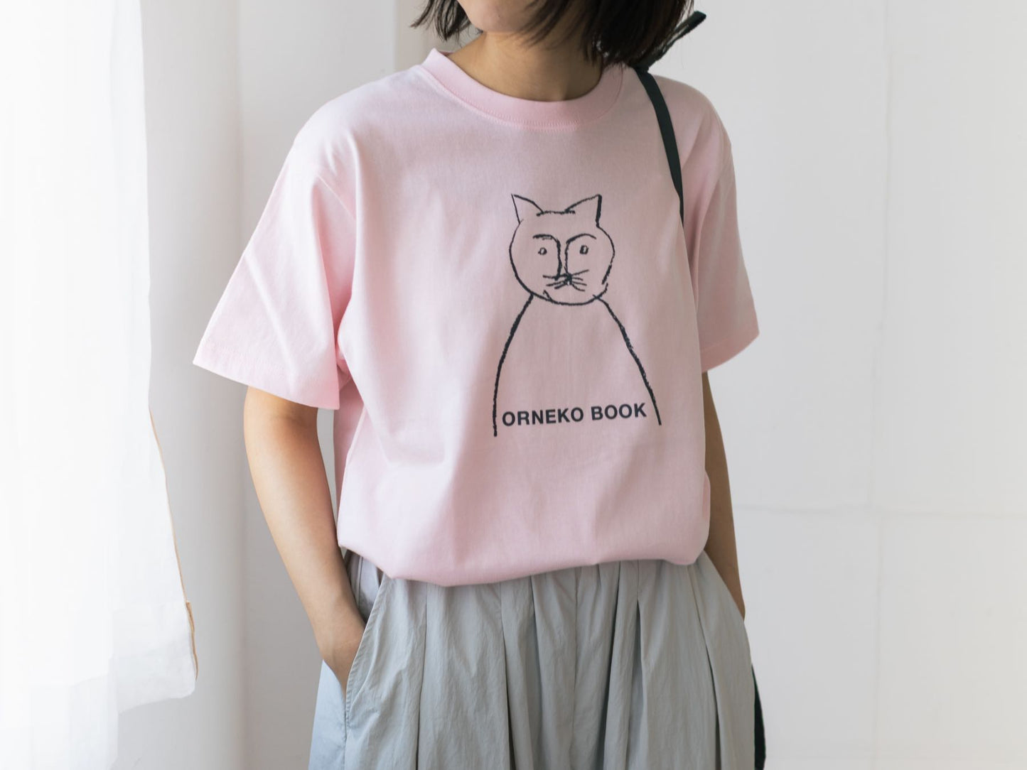 ピンク×グレー(モデル身長163cm)