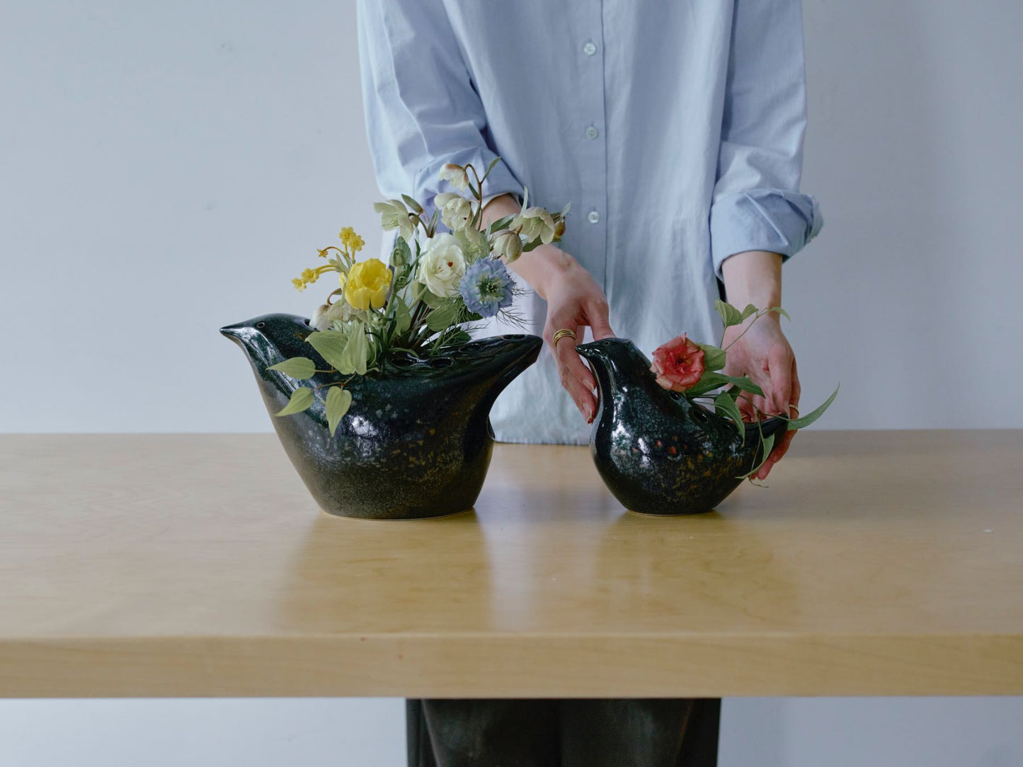 Tsé & Tsé associées 小鳥の花器