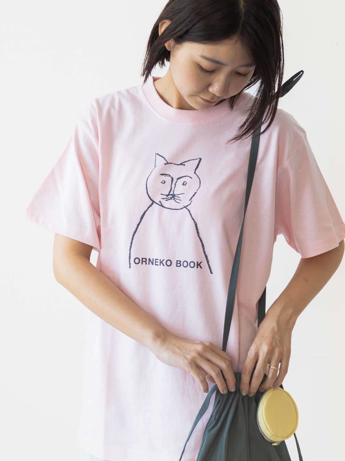 ピンク×グレー