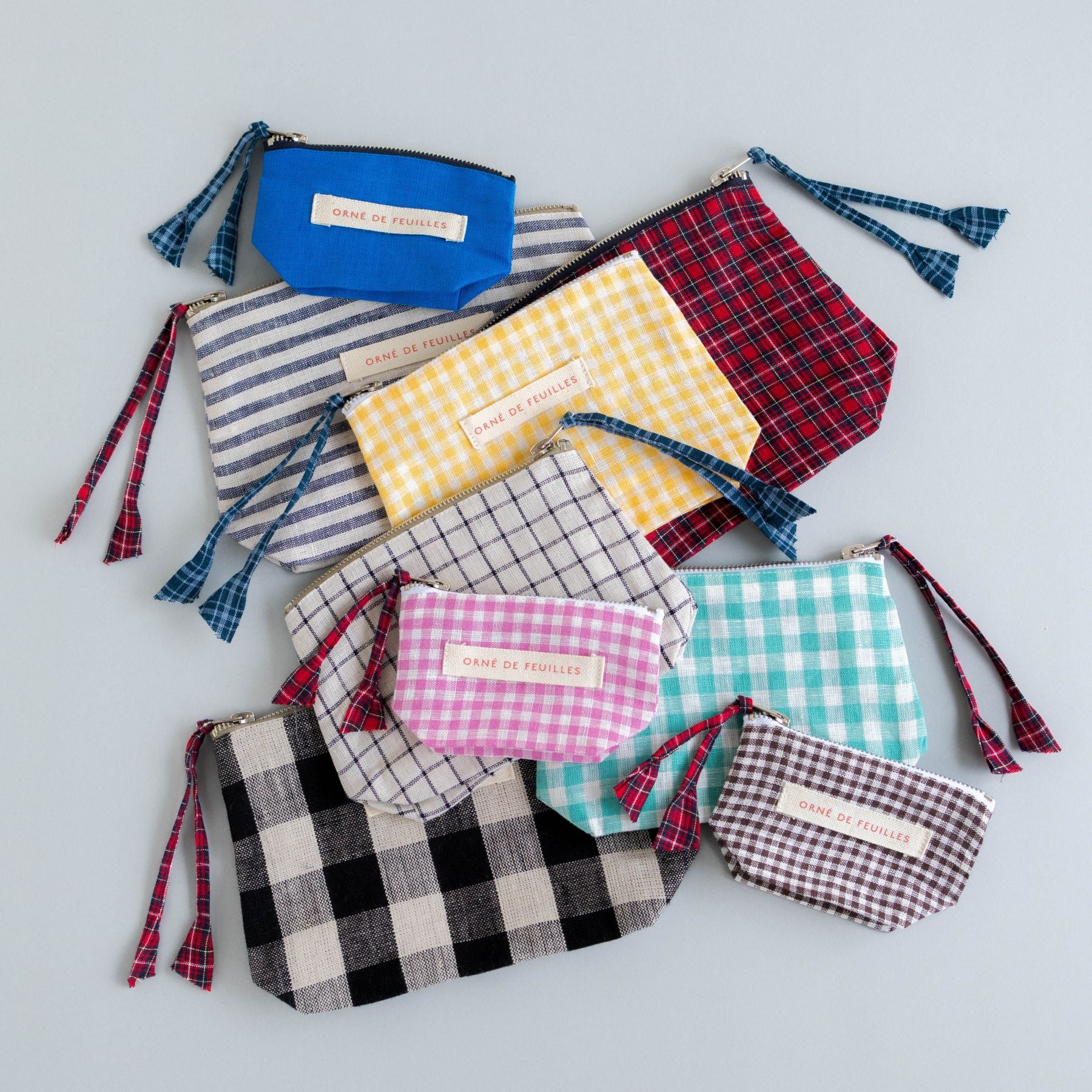 fog linen work × Orné de Feuilles ポーチ｜ポーチ｜オルネ ド