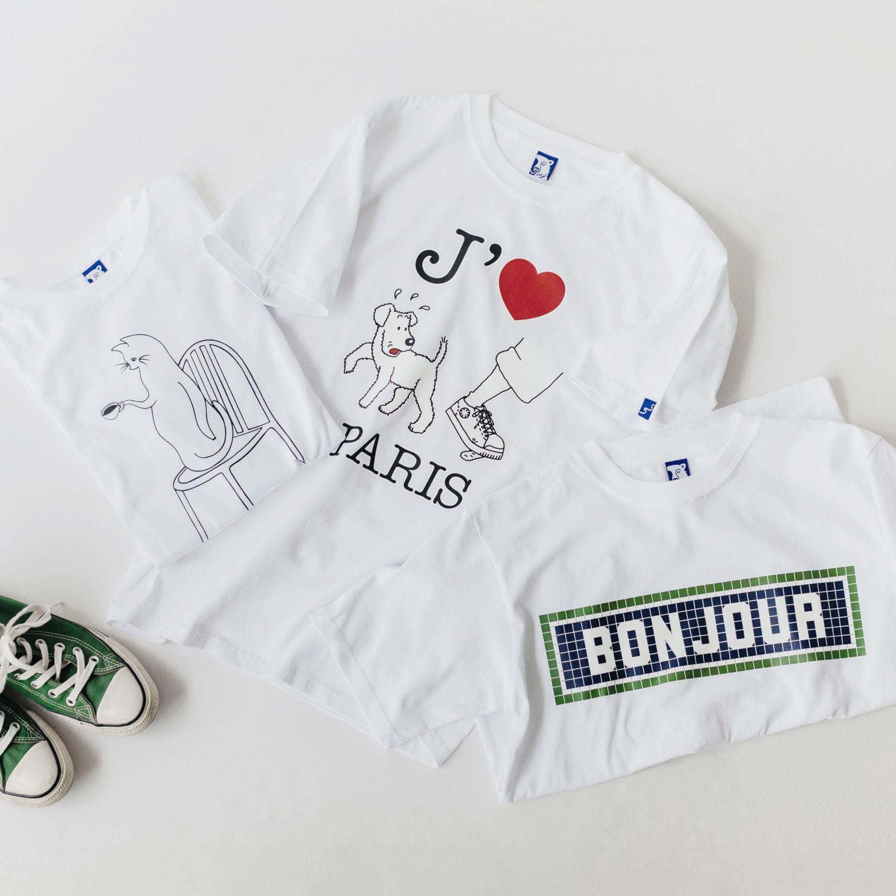 LA VIE EST AVENTURE フレンチプリントTシャツ｜洋服｜オルネ ド