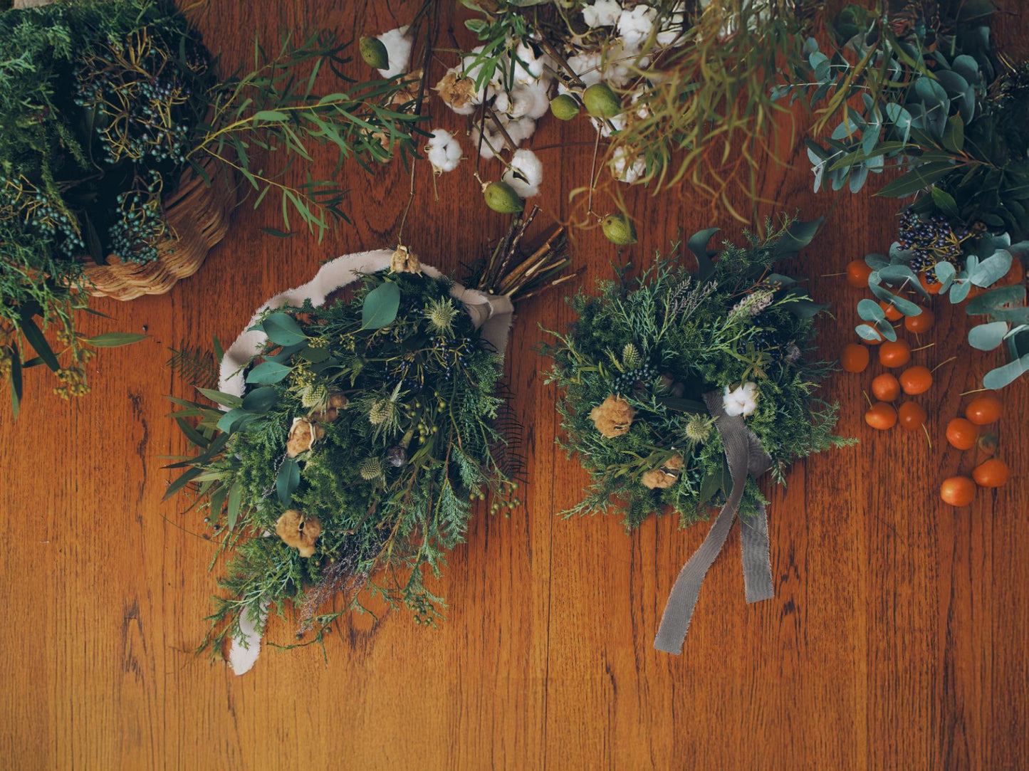 【受注販売】la.montagne クリスマスリース