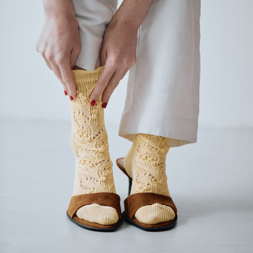 laceflowersocks／lily of the valley（ソックス）｜ハンカチ・靴下