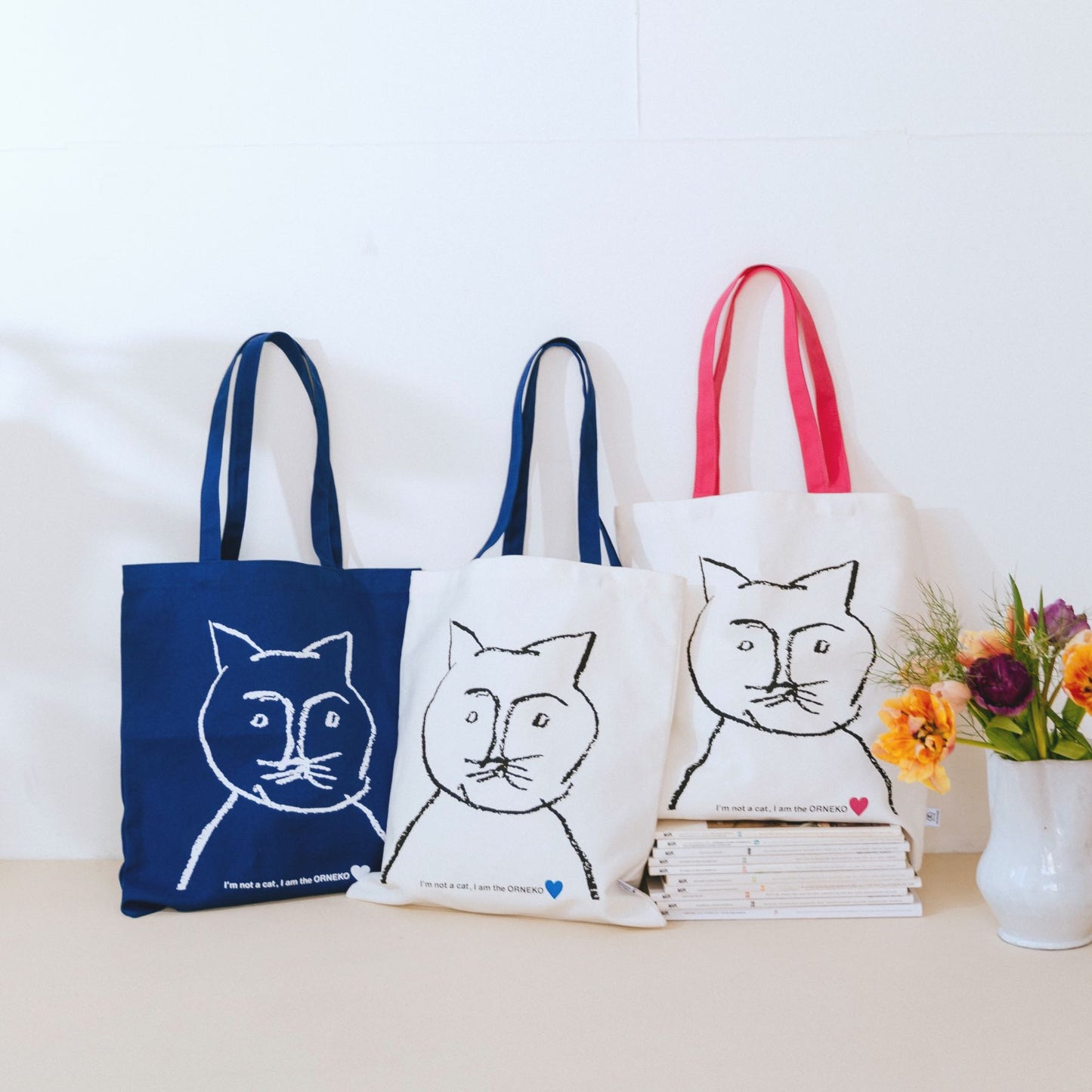 オルネコトートバッグ/I'm not a cat, I am the ORNEKO