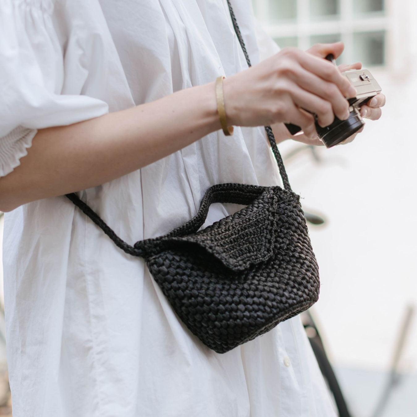 LIMAIA PARIS ショルダー付きラフィアバッグ（別注）｜バッグ｜オルネ