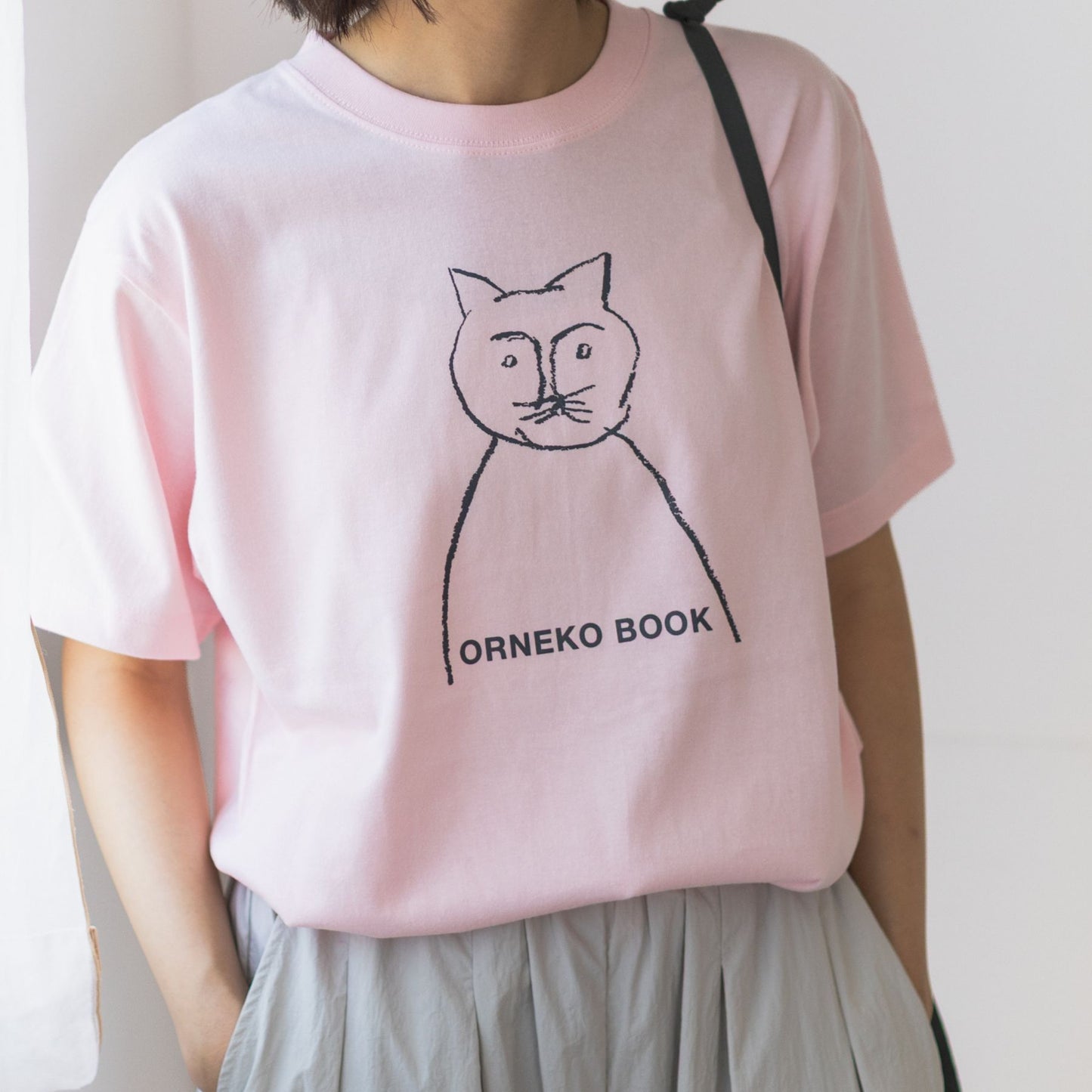 ピンク×グレー(モデル身長163cm)