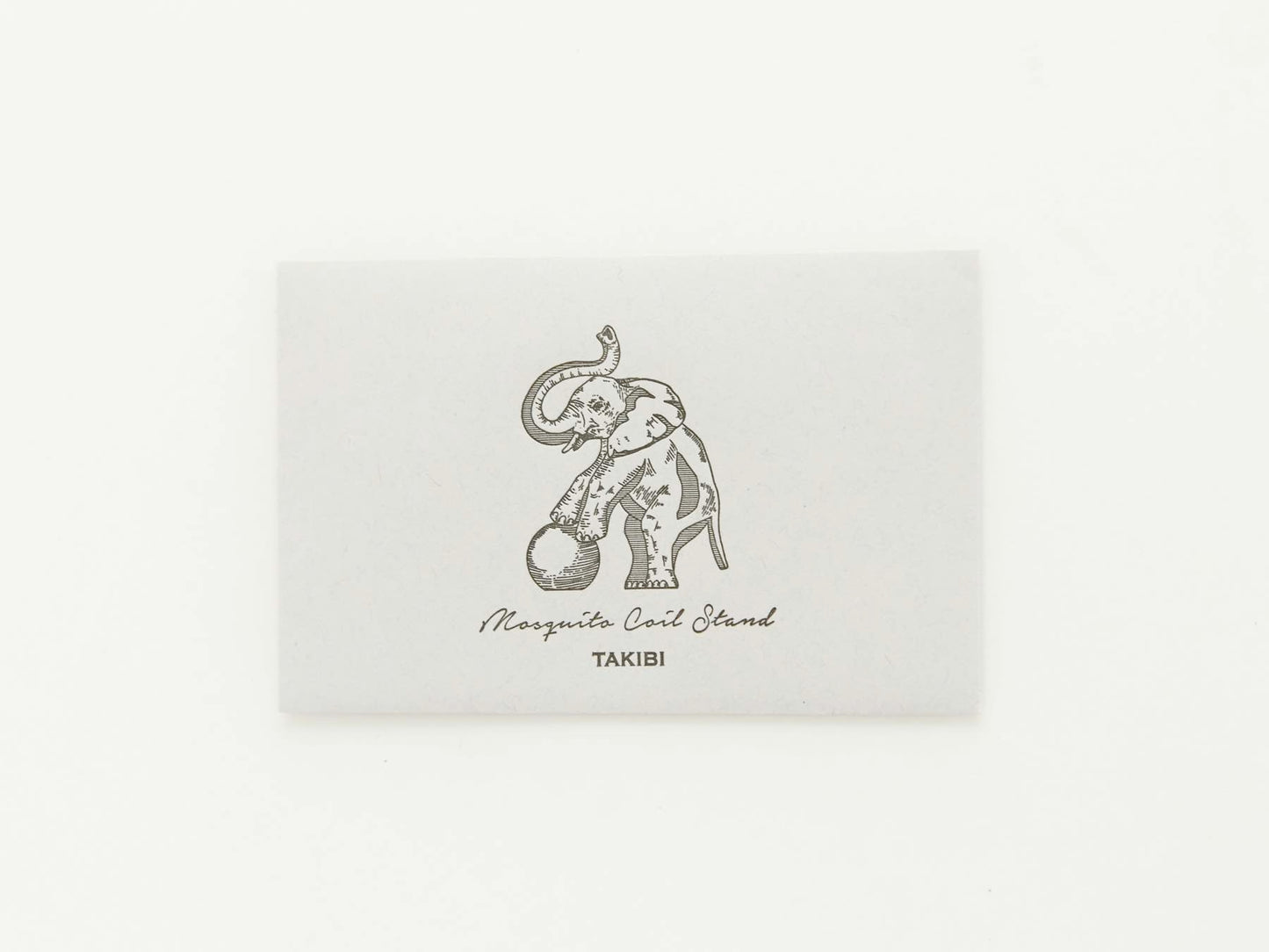 TAKIBI BAKERY 象の蚊遣器