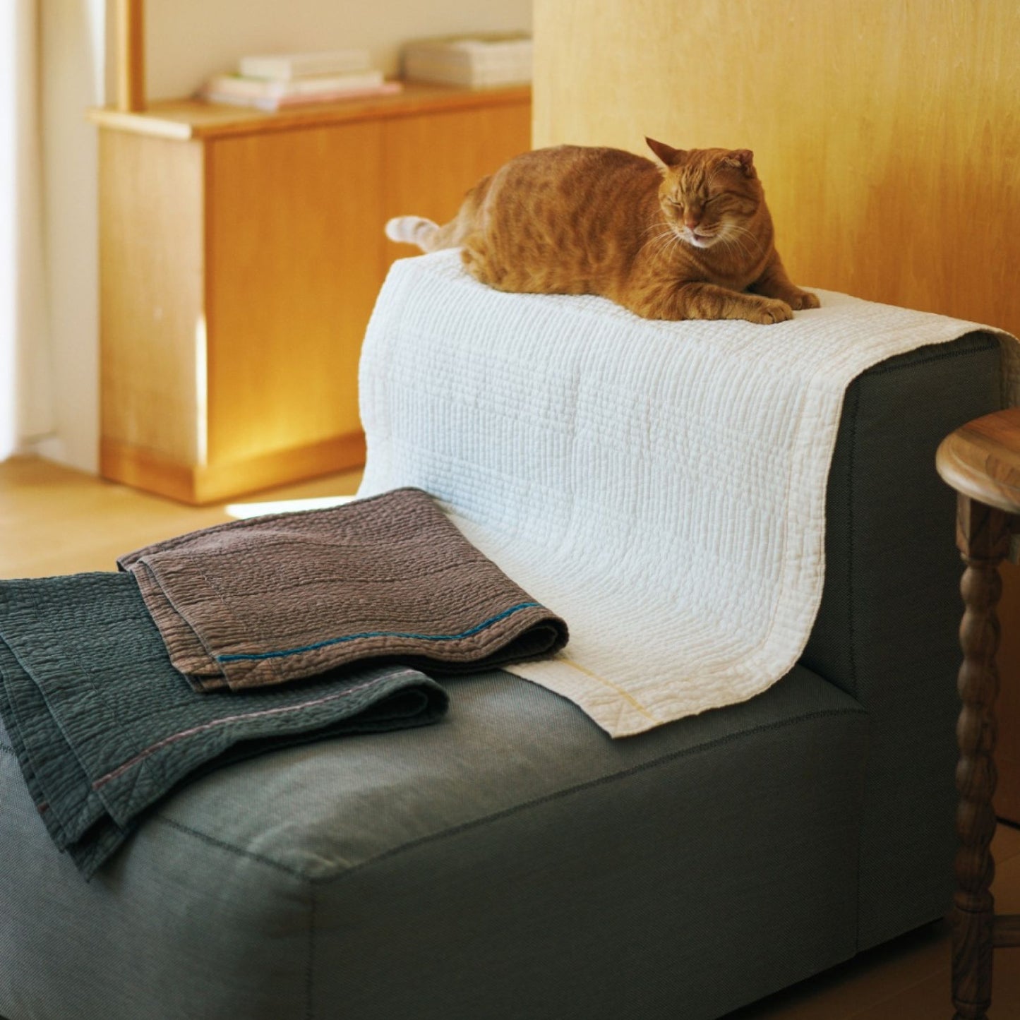 kazumi × Orné de Feuilles イブルマット