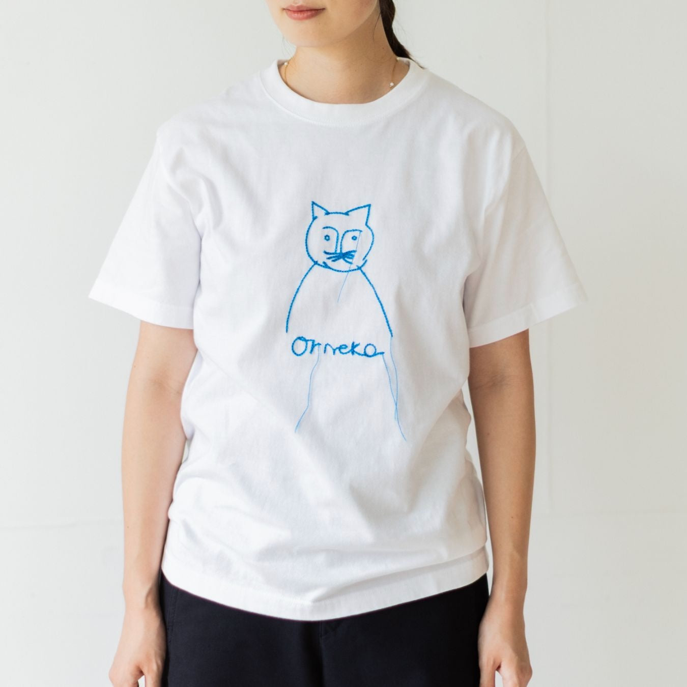 オルネコ・チェーンステッチTシャツ