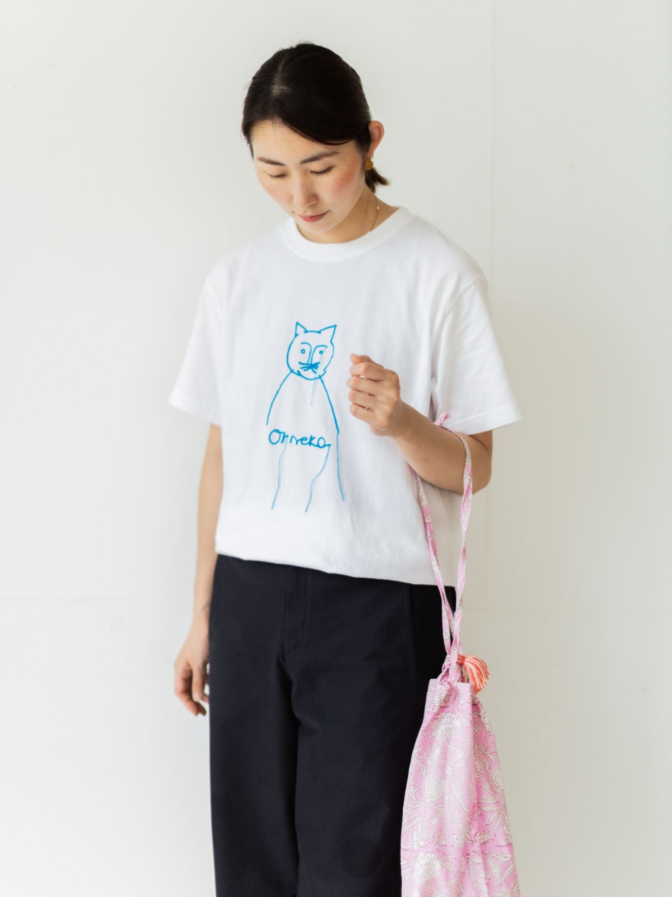 オルネコ・チェーンステッチTシャツ