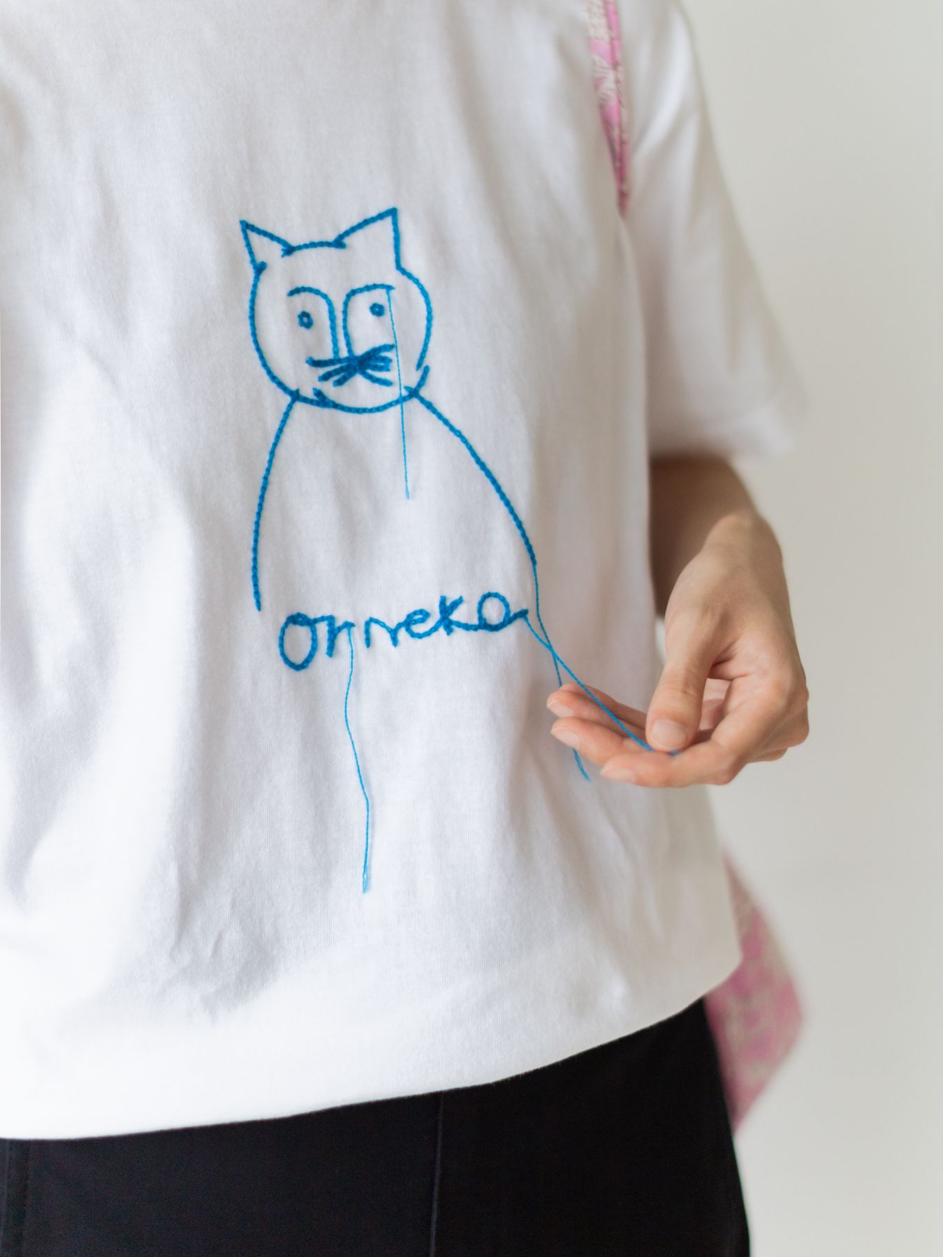 オルネコ・チェーンステッチTシャツ