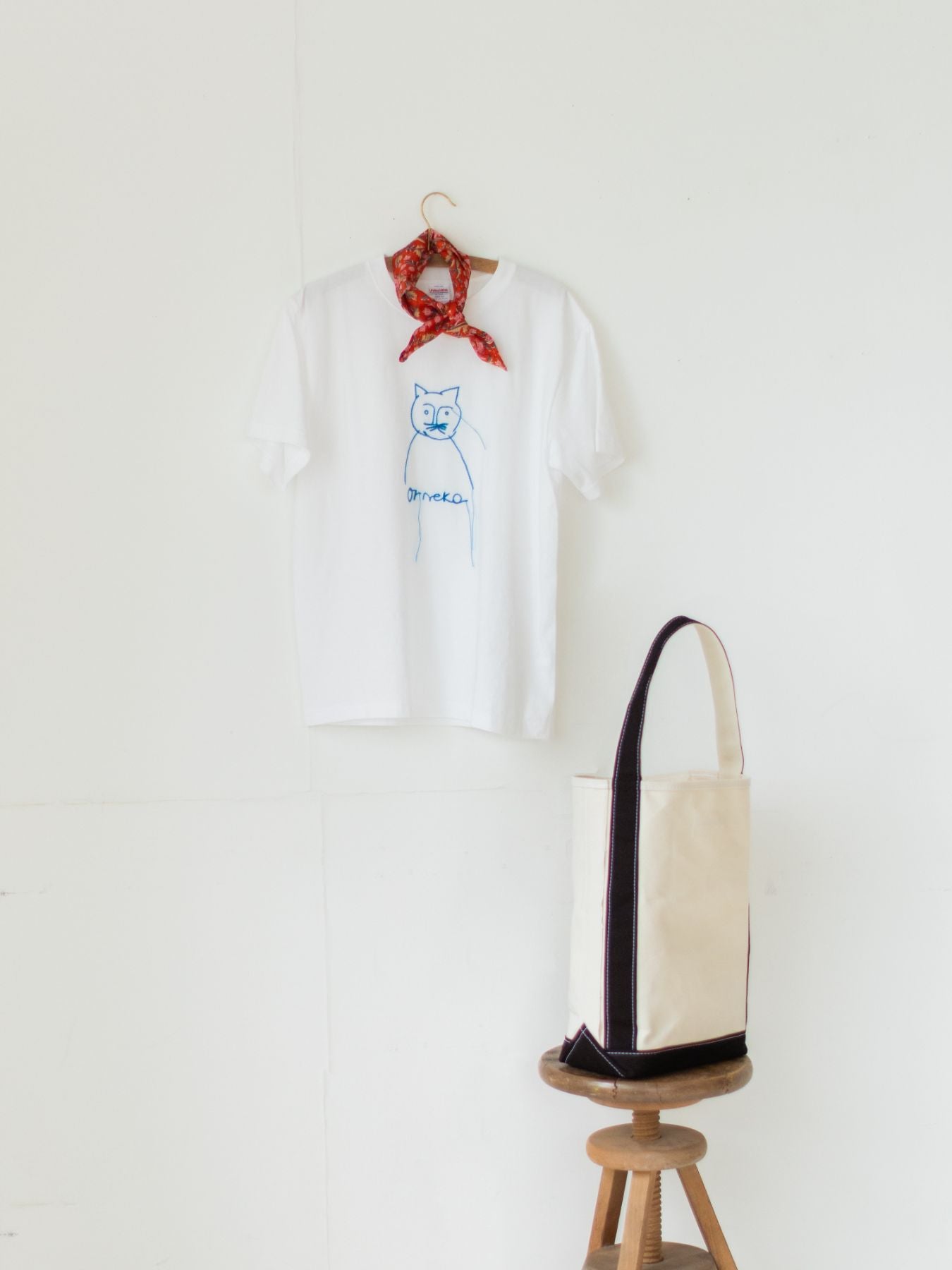 オルネコ・チェーンステッチTシャツ