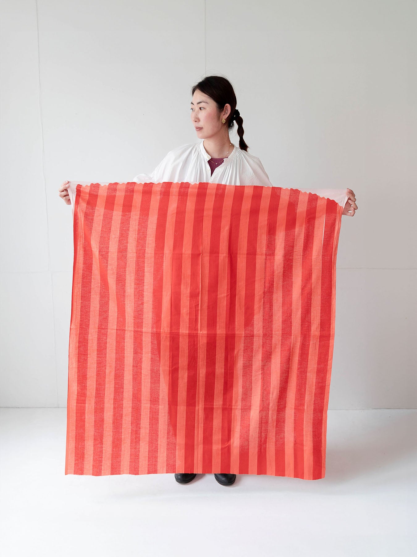 カットクロス ブロックプリント(約100cm角)