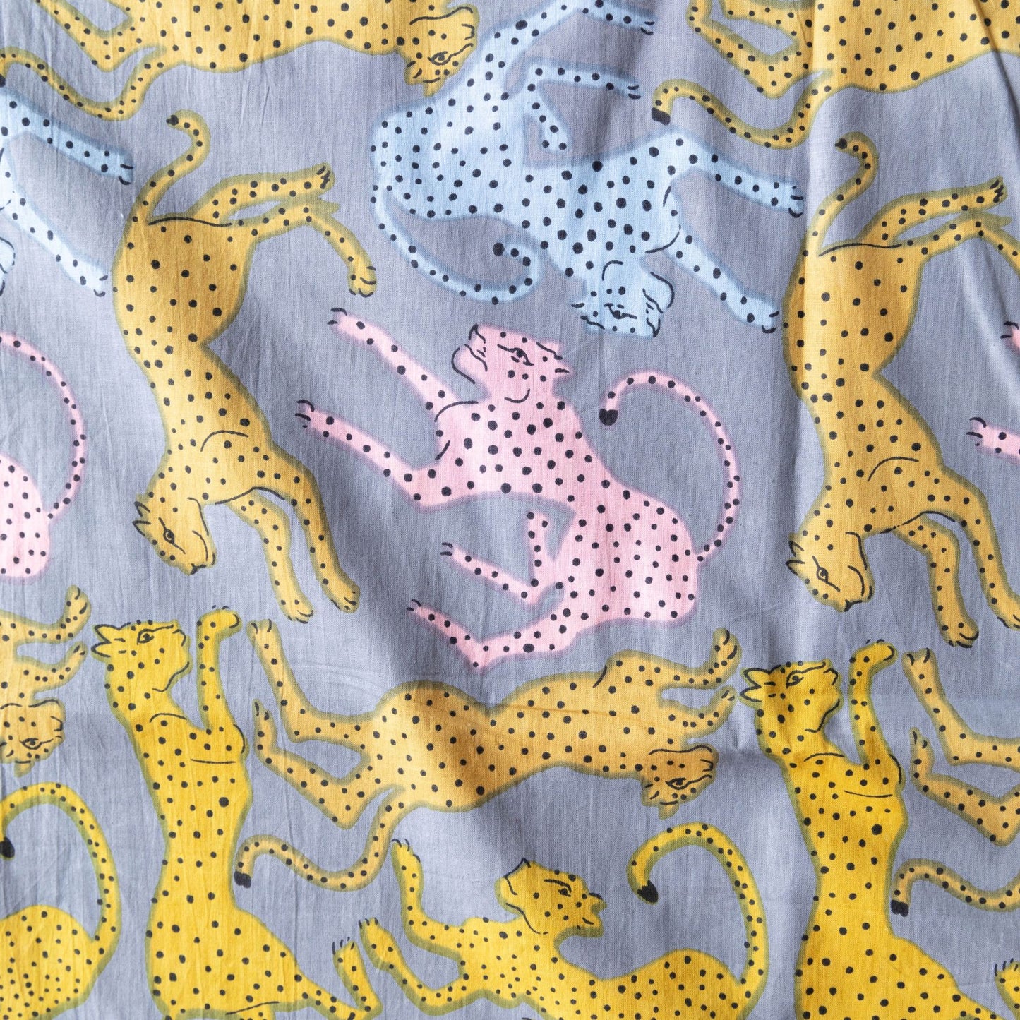 カットクロス ブロックプリント(約100cm角)