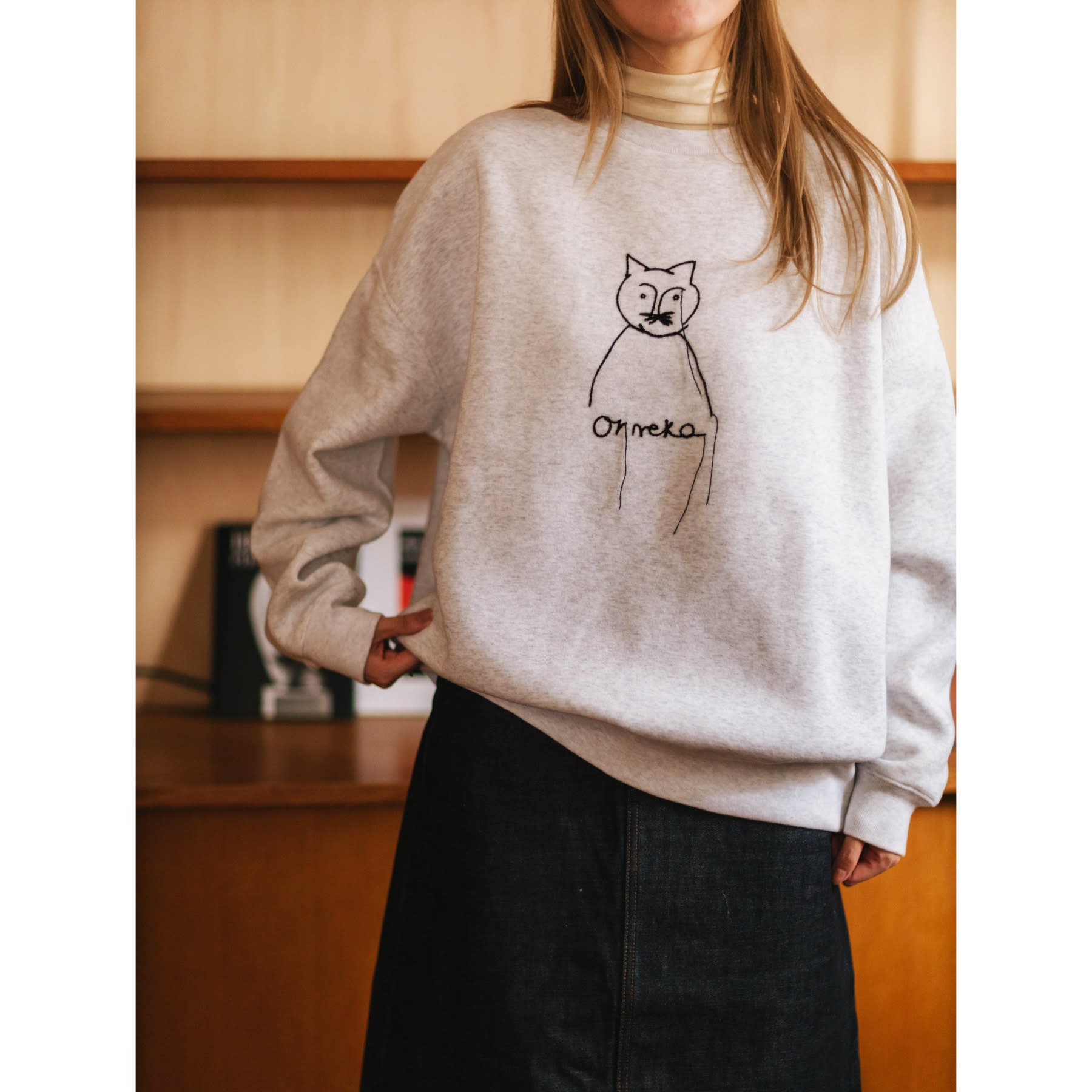 オルネコ・チェーンステッチスウェット｜洋服｜オルネ ド