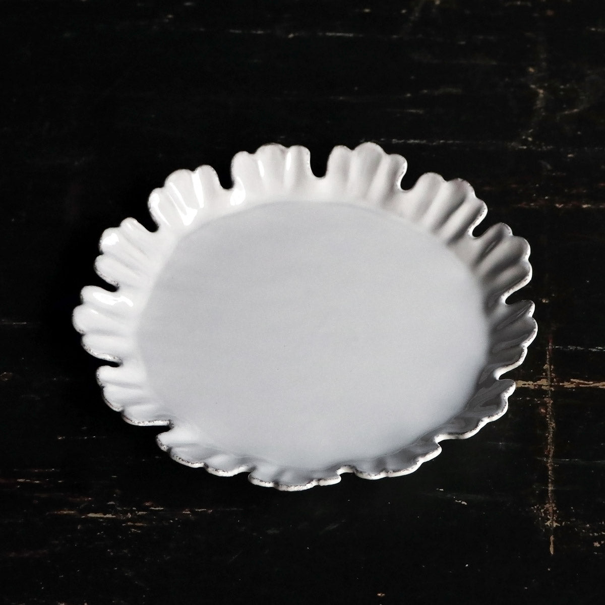 Astier de Villatte プレート 24cm／Chou｜皿・器｜オルネ ド フォイユ