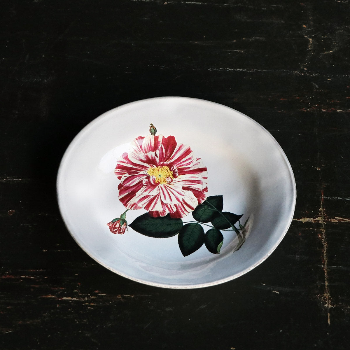 Astier de Villatte ディーププレート 22cm/John Derian Rose Banco