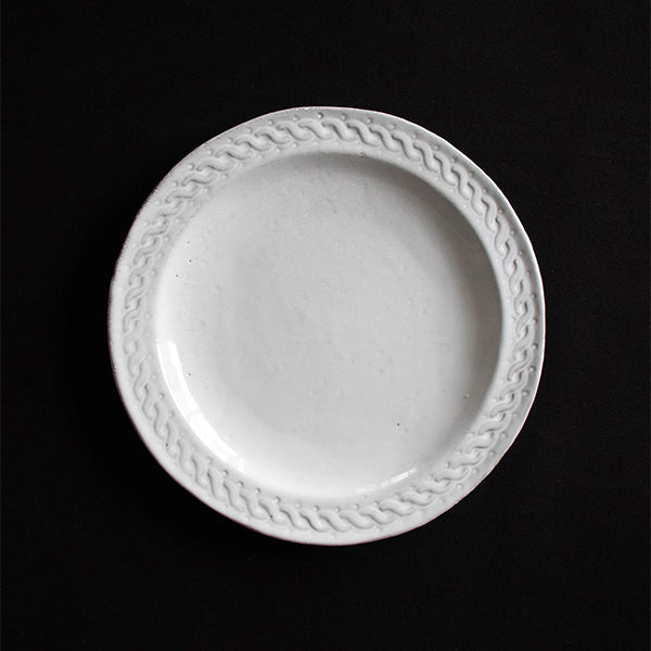 Astier de Villatte デザートプレート 20cm／Athènes｜皿・器｜オルネ