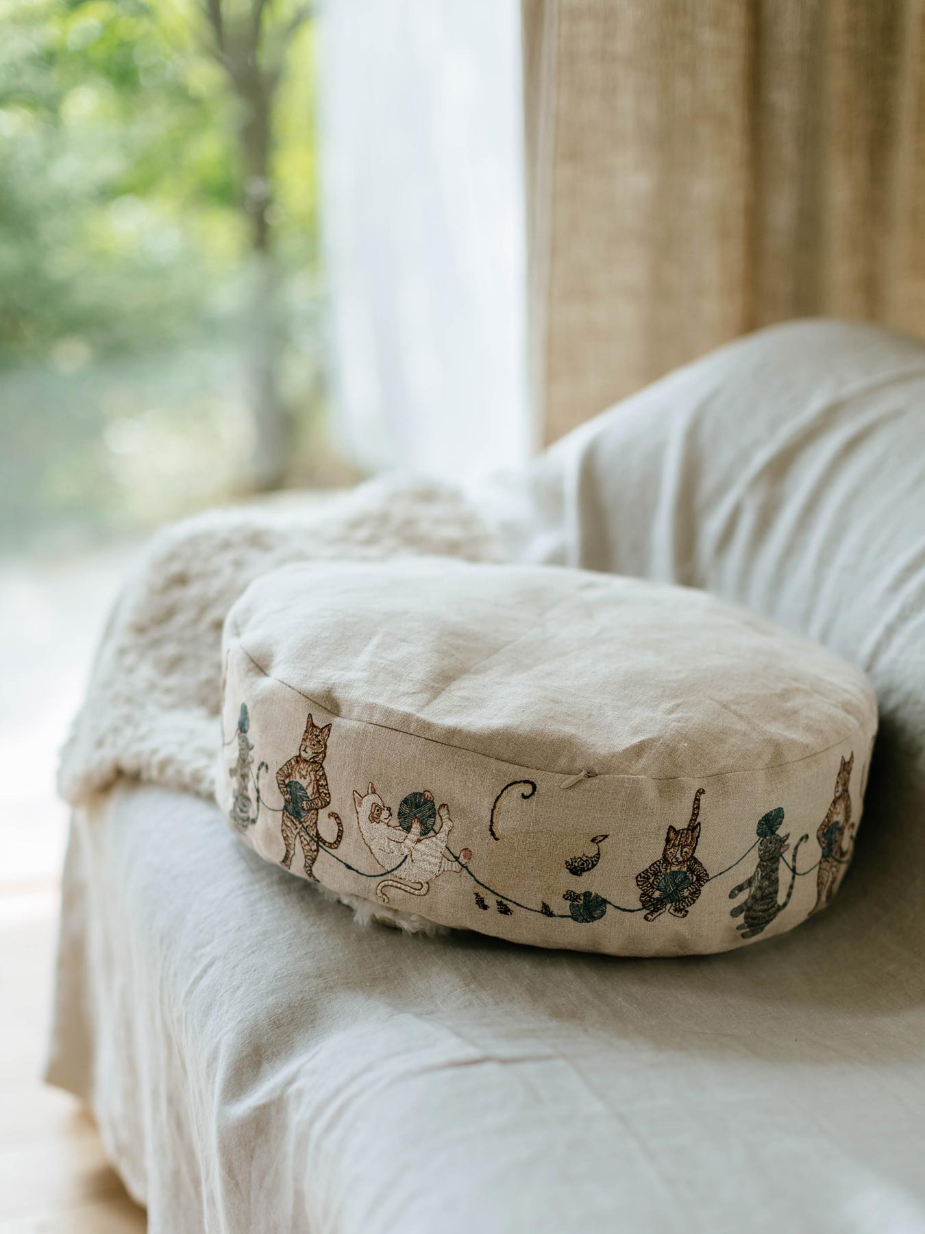 【受注販売】Coral & Tusk × Orneko ラウンドネコベッド