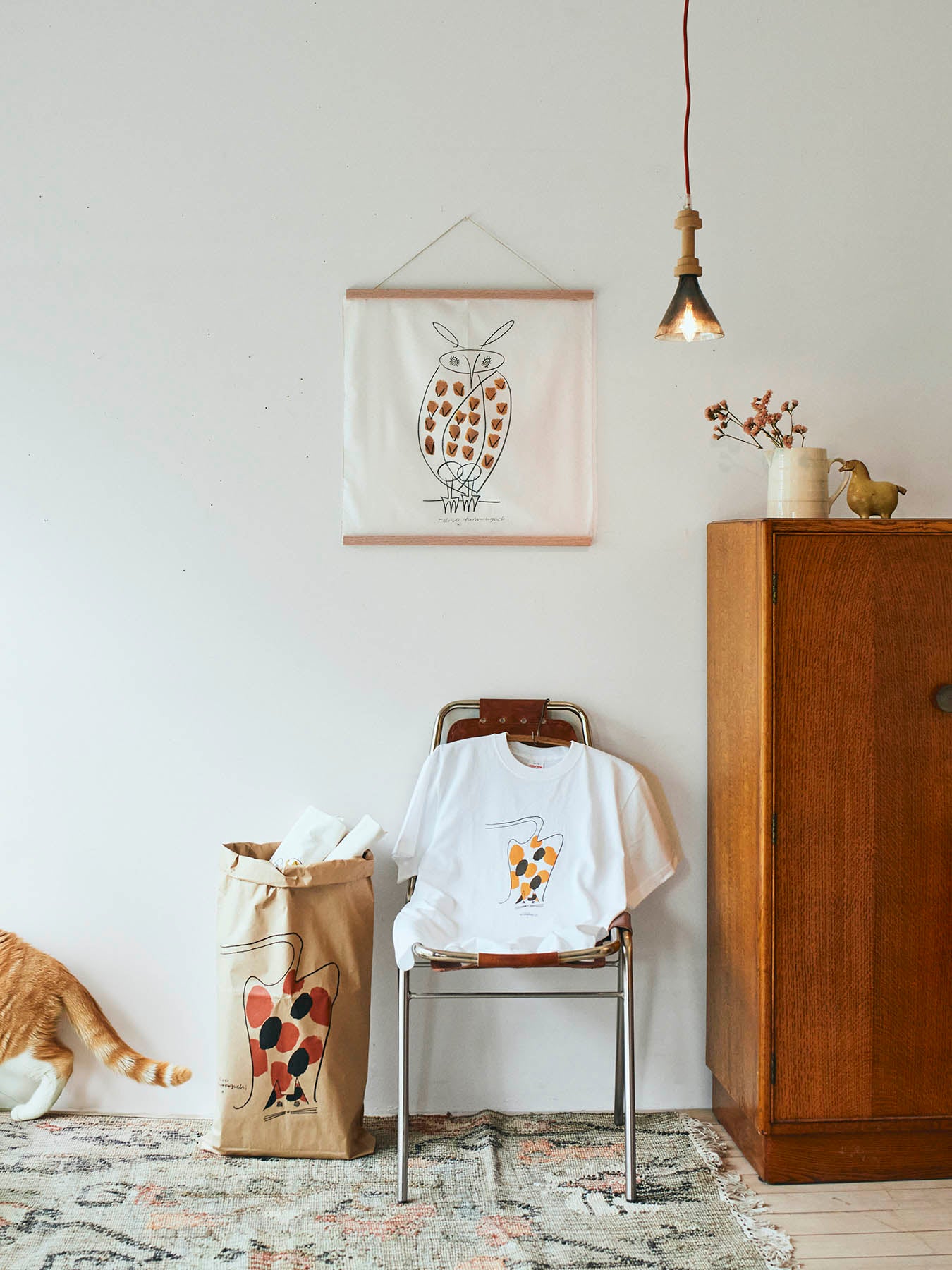 オルネコ・ネコのための米袋/山口一郎 ネコ