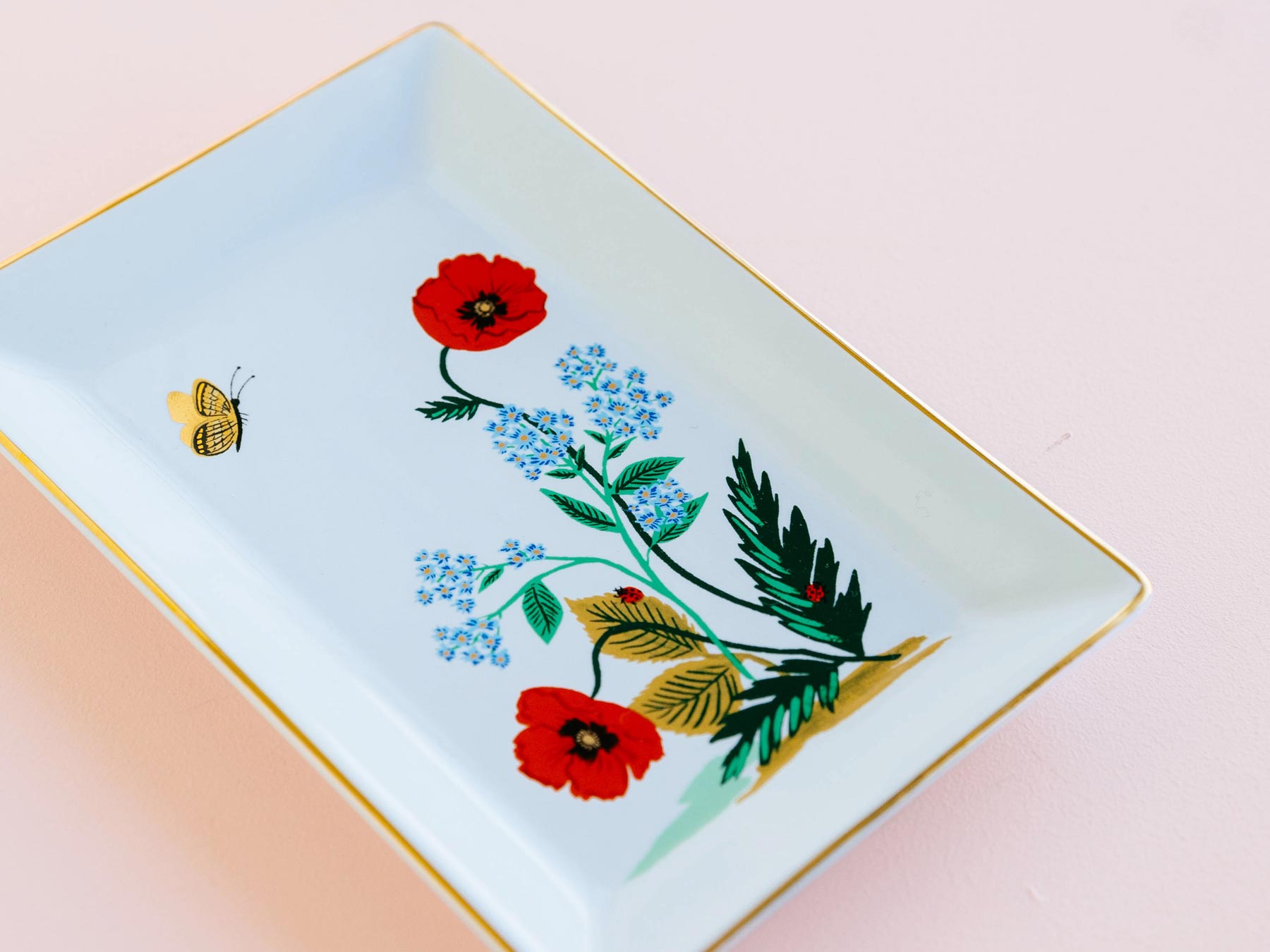 RIFLE PAPER CO. キャッチトレー｜ディスプレイプレート・ケース