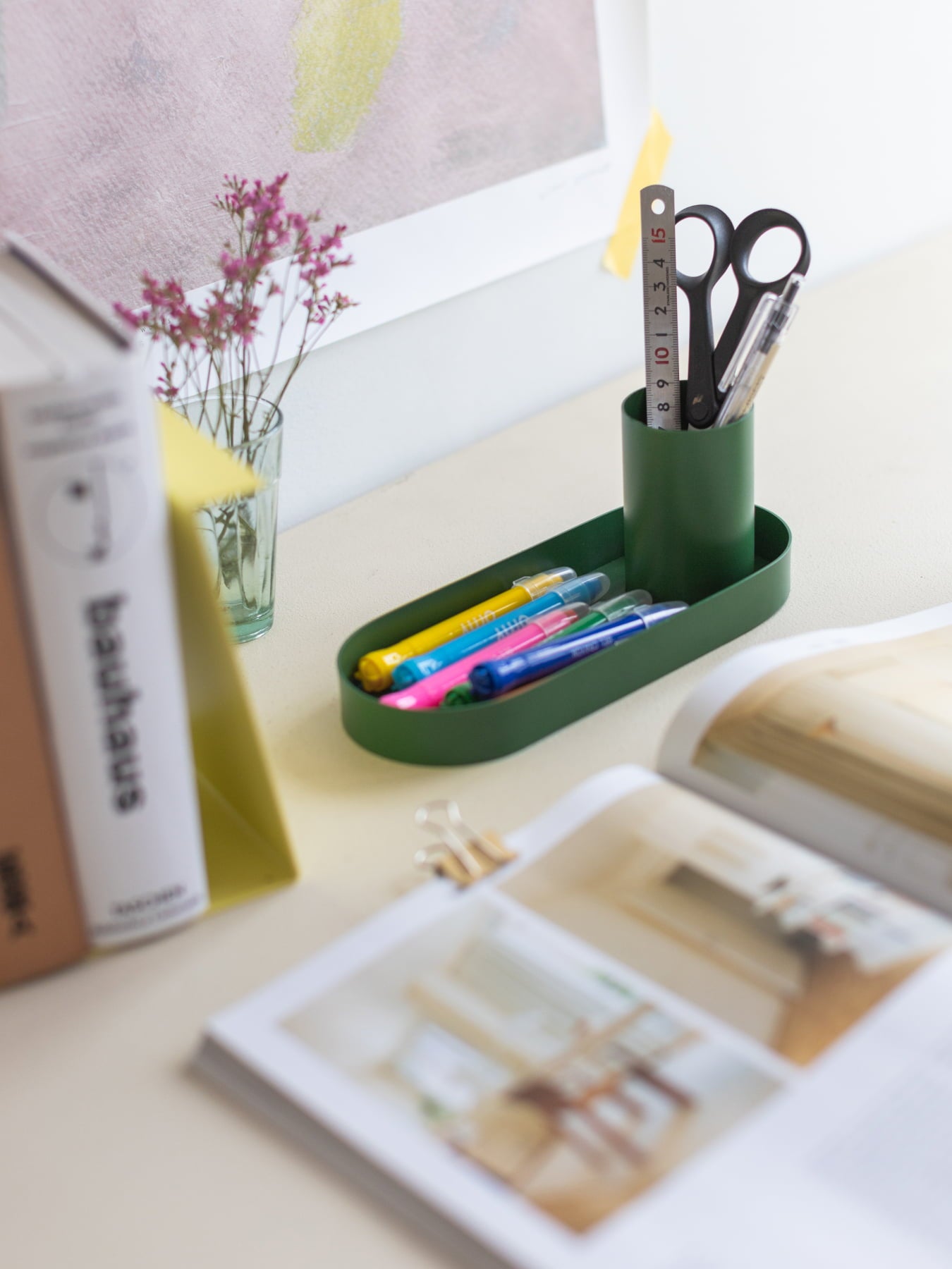 デスクオーガナイザー(スチール)