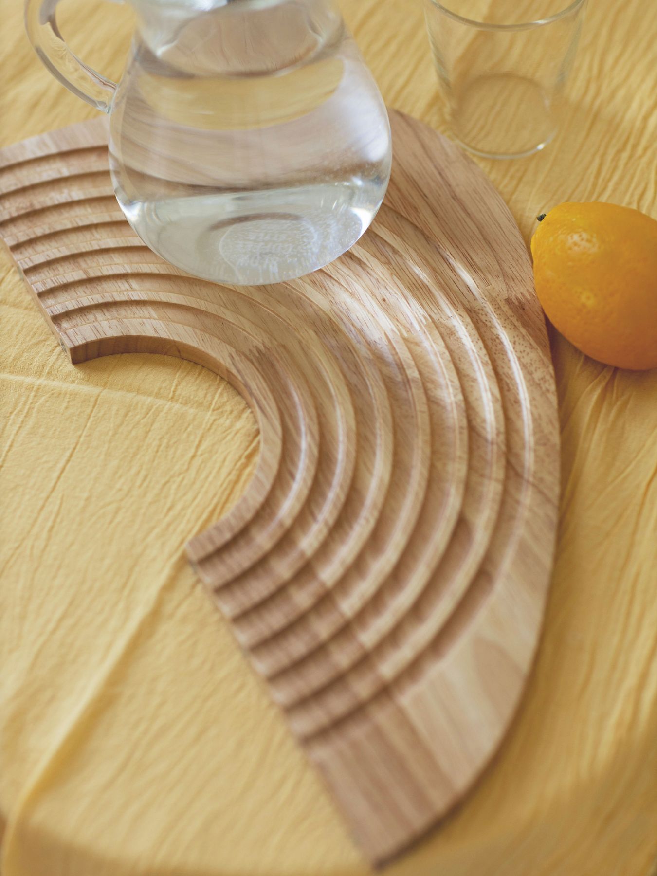 WOOD TRIANGLE TRAY(木製トレイ)