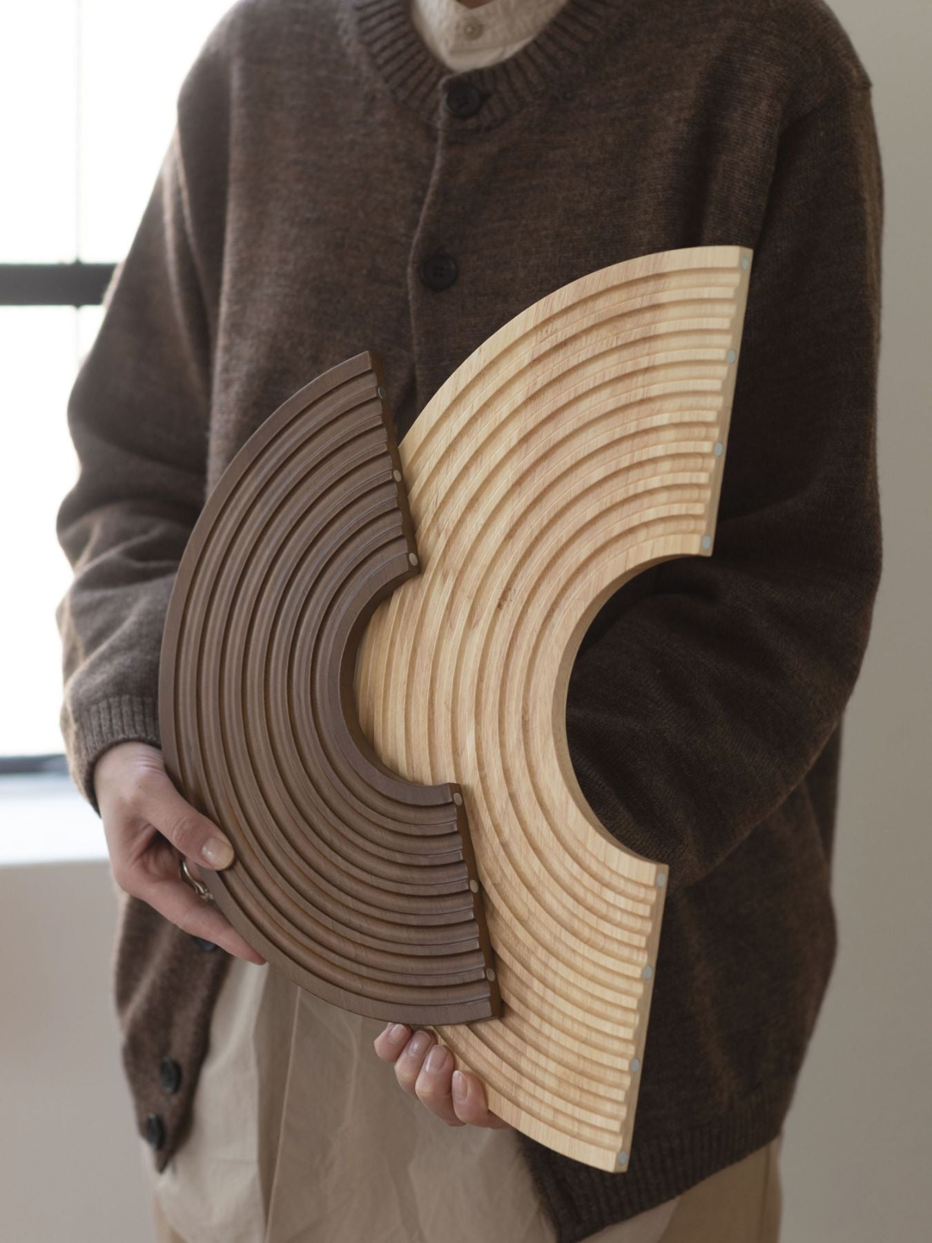 WOOD CIRCLE TRAY(木製トレイ)