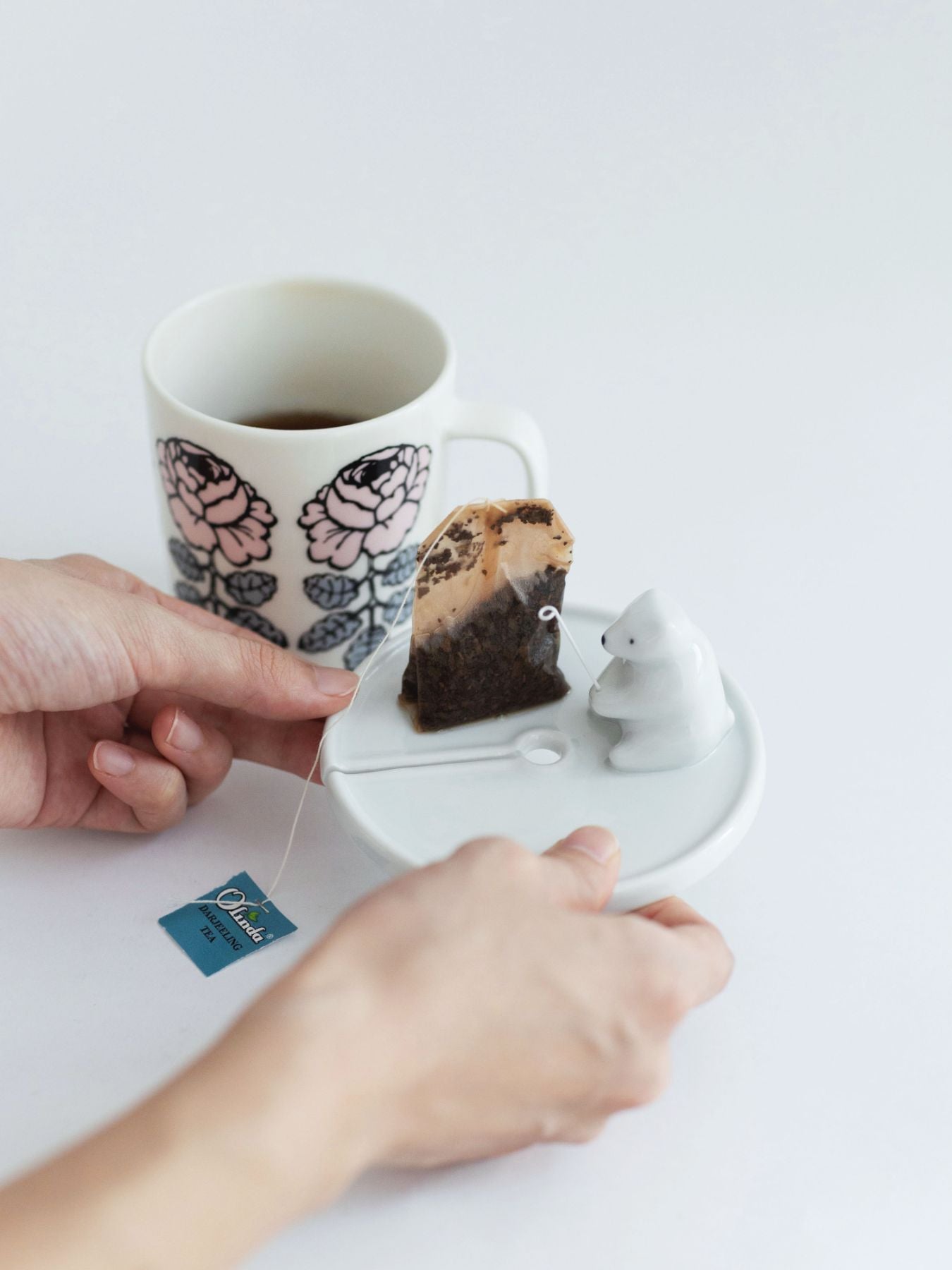 Tea Bag Holder “Shirokuma”(シロクマのティーバッグホルダー)