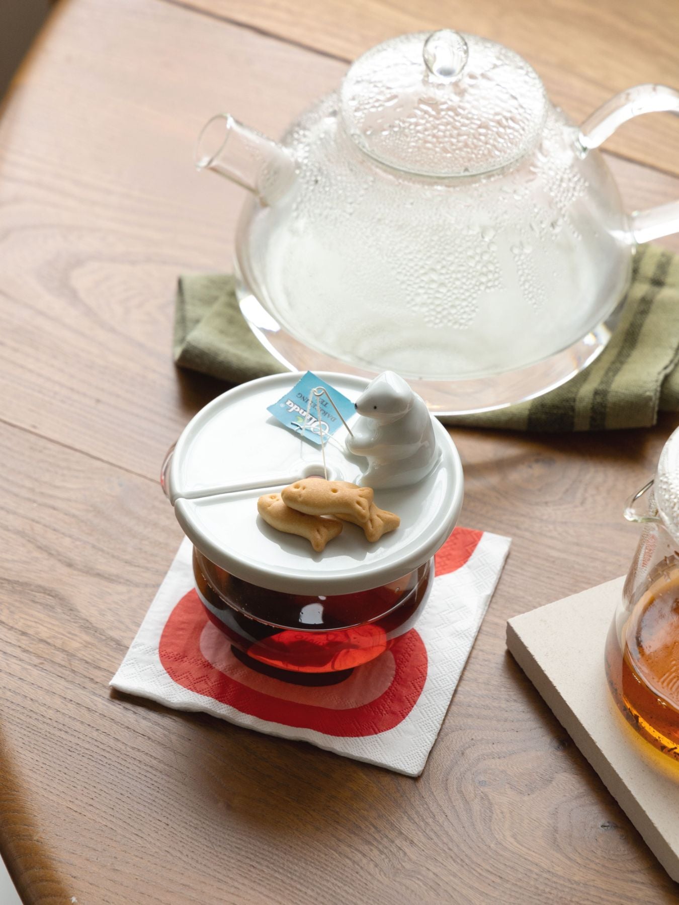 Tea Bag Holder “Shirokuma”(シロクマのティーバッグホルダー)