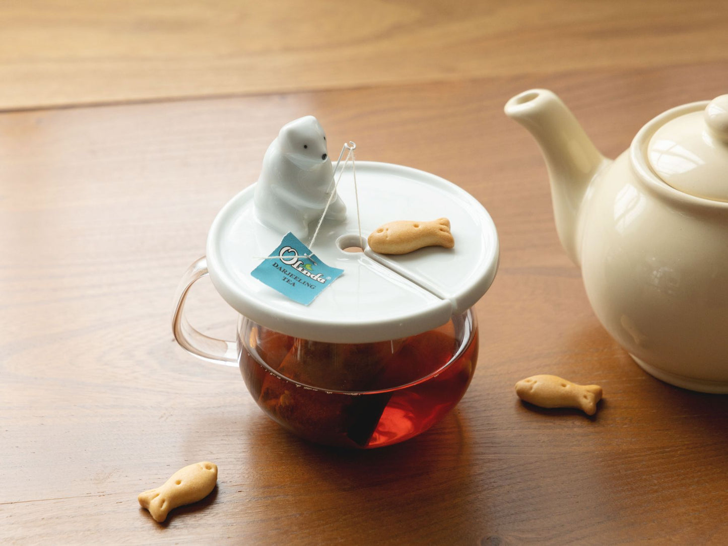 Tea Bag Holder “Shirokuma”(シロクマのティーバッグホルダー)