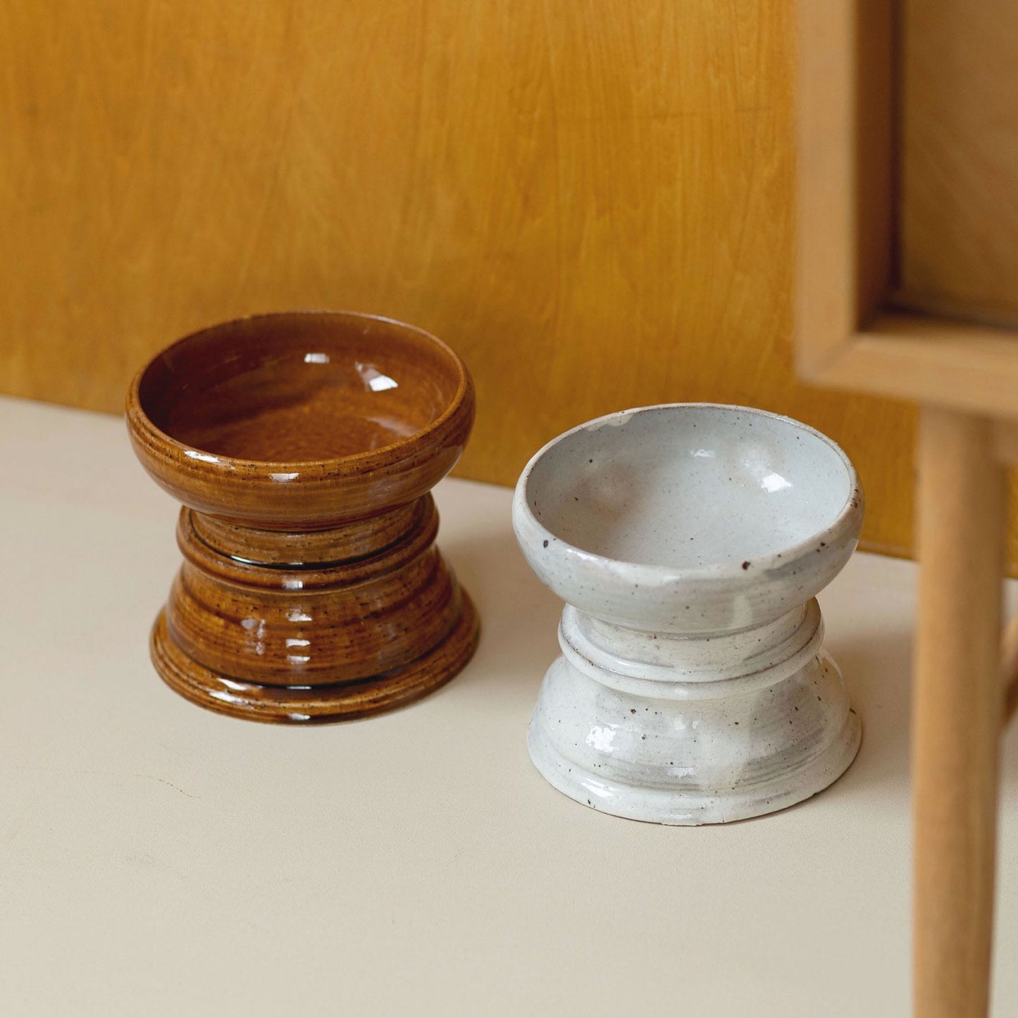 兵山窯 × Orneko フードボウル&スタンドセット