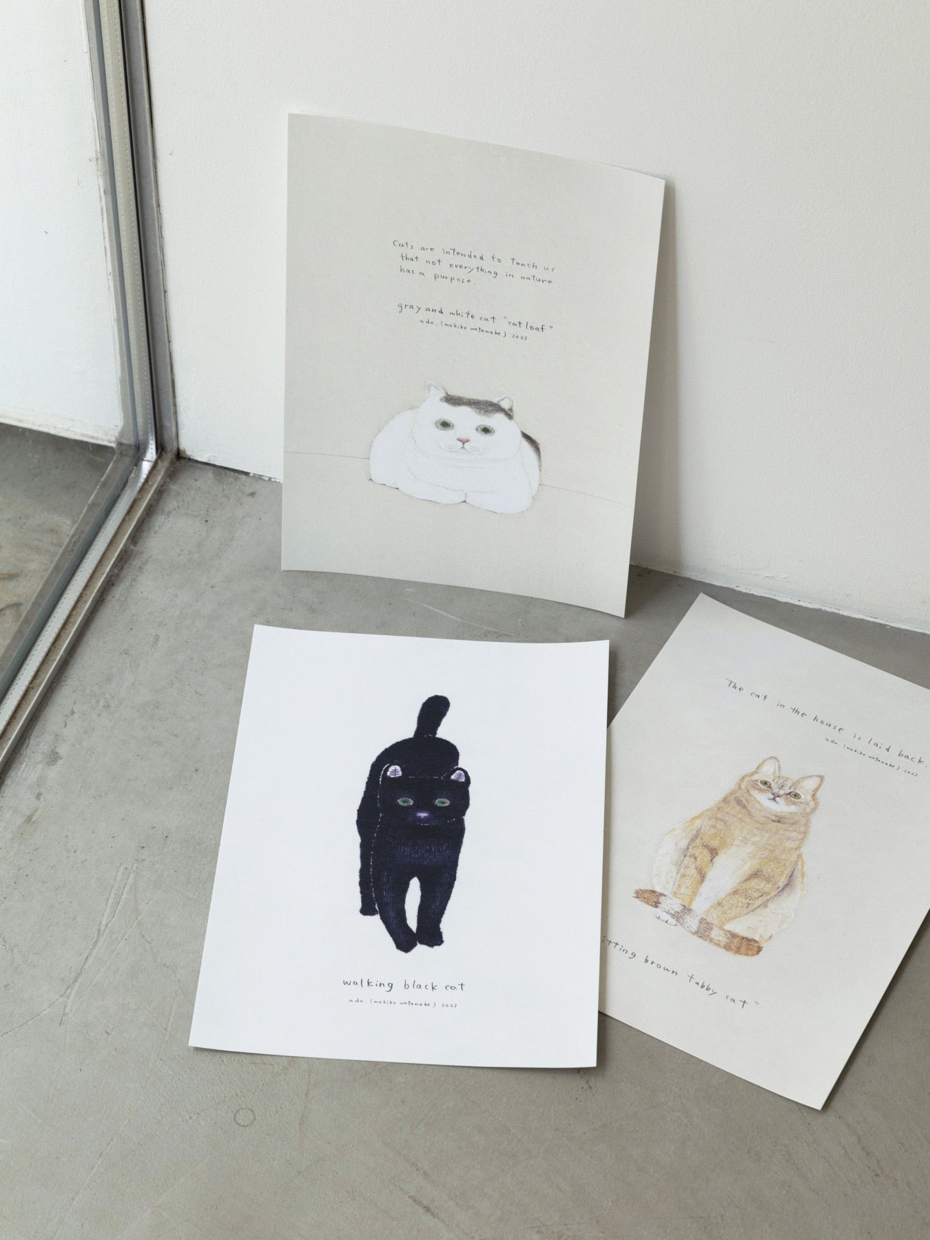 ado オリジナルポスター(A4)