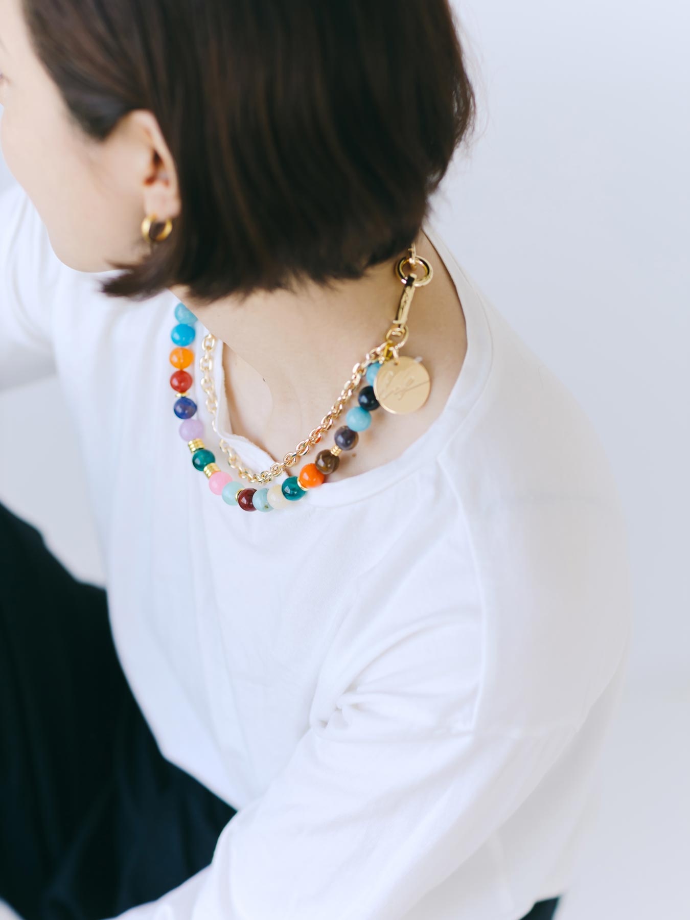 La Coque Francaise チェーンモバイルストラップ(40cm)