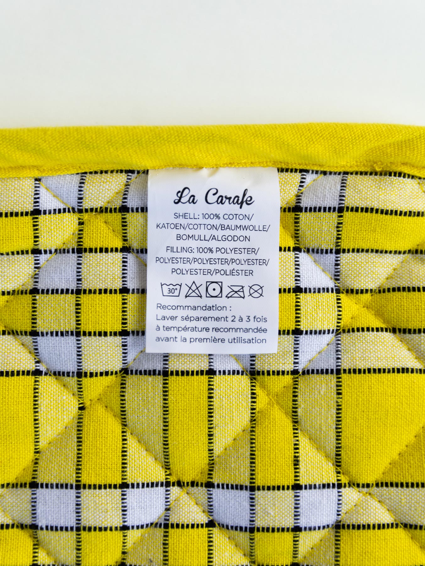 La Carafe KITCHEN GLOVE & POT HOLDER(ミトン&ポットホルダーセット)