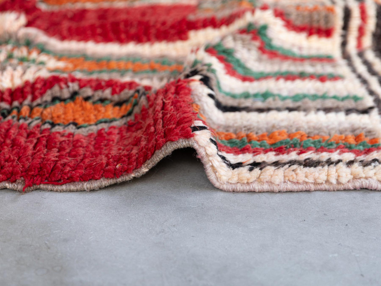 モロッコアートラグ・ブジャド/E