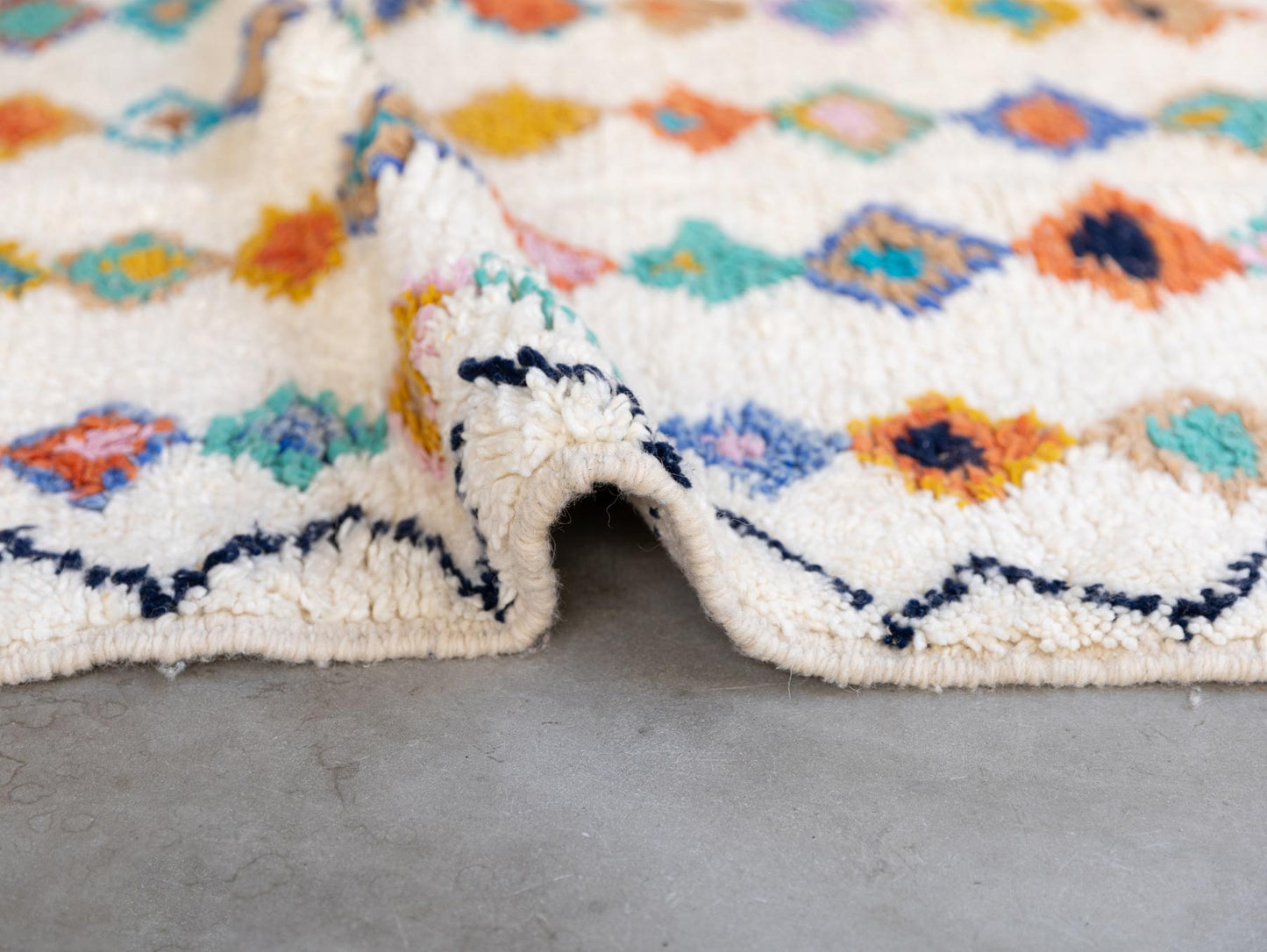 モロッコアートラグ・ブジャド/H