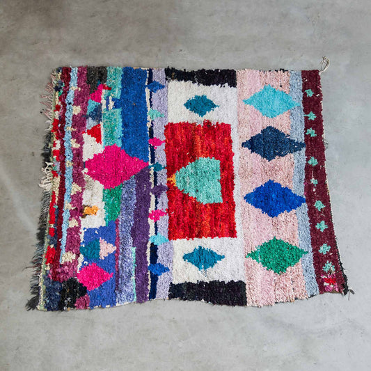 モロッコヴィンテージラグ・ボシャルウィット/G