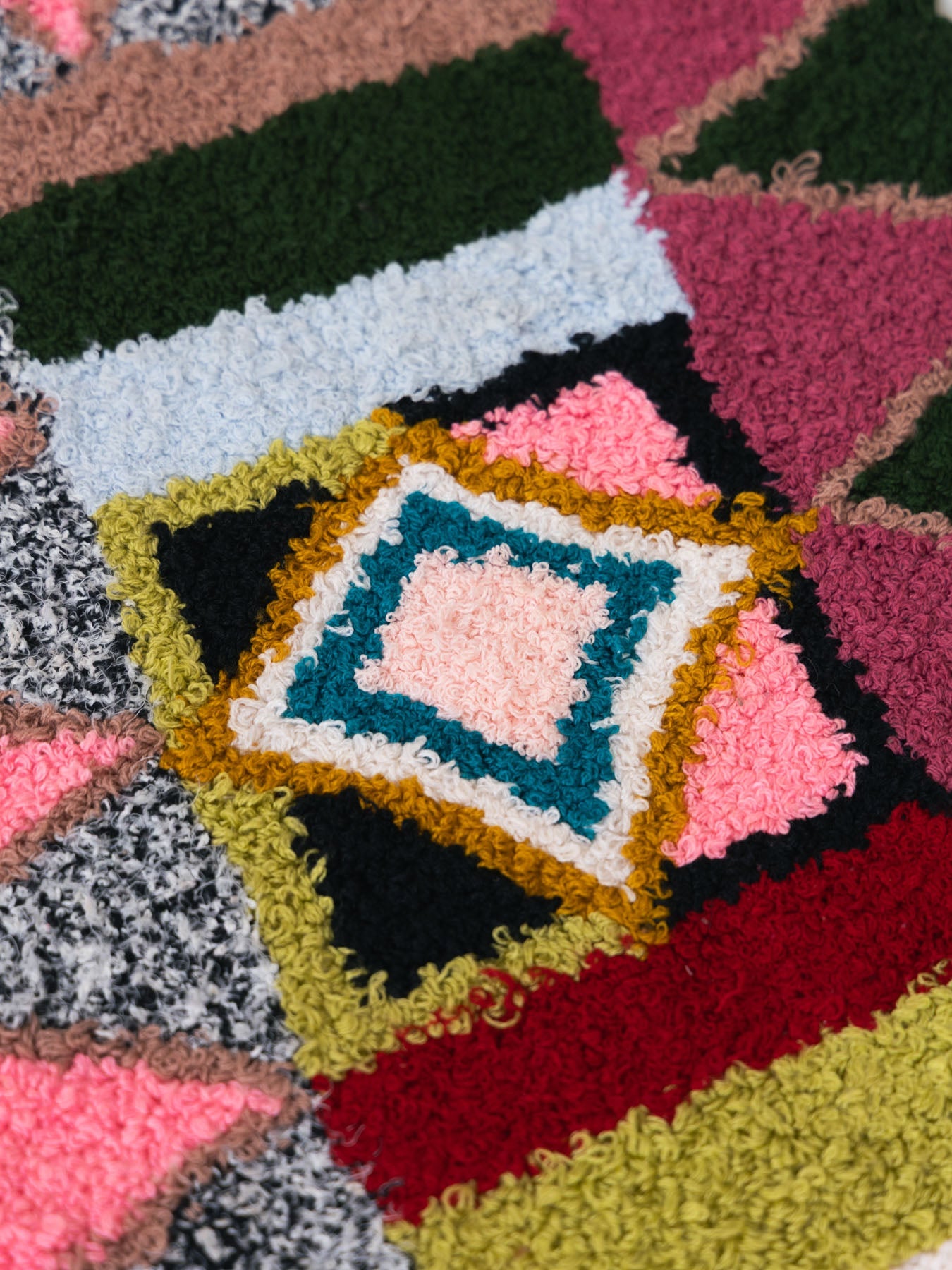 モロッコラグ・アートタペストリー/1J