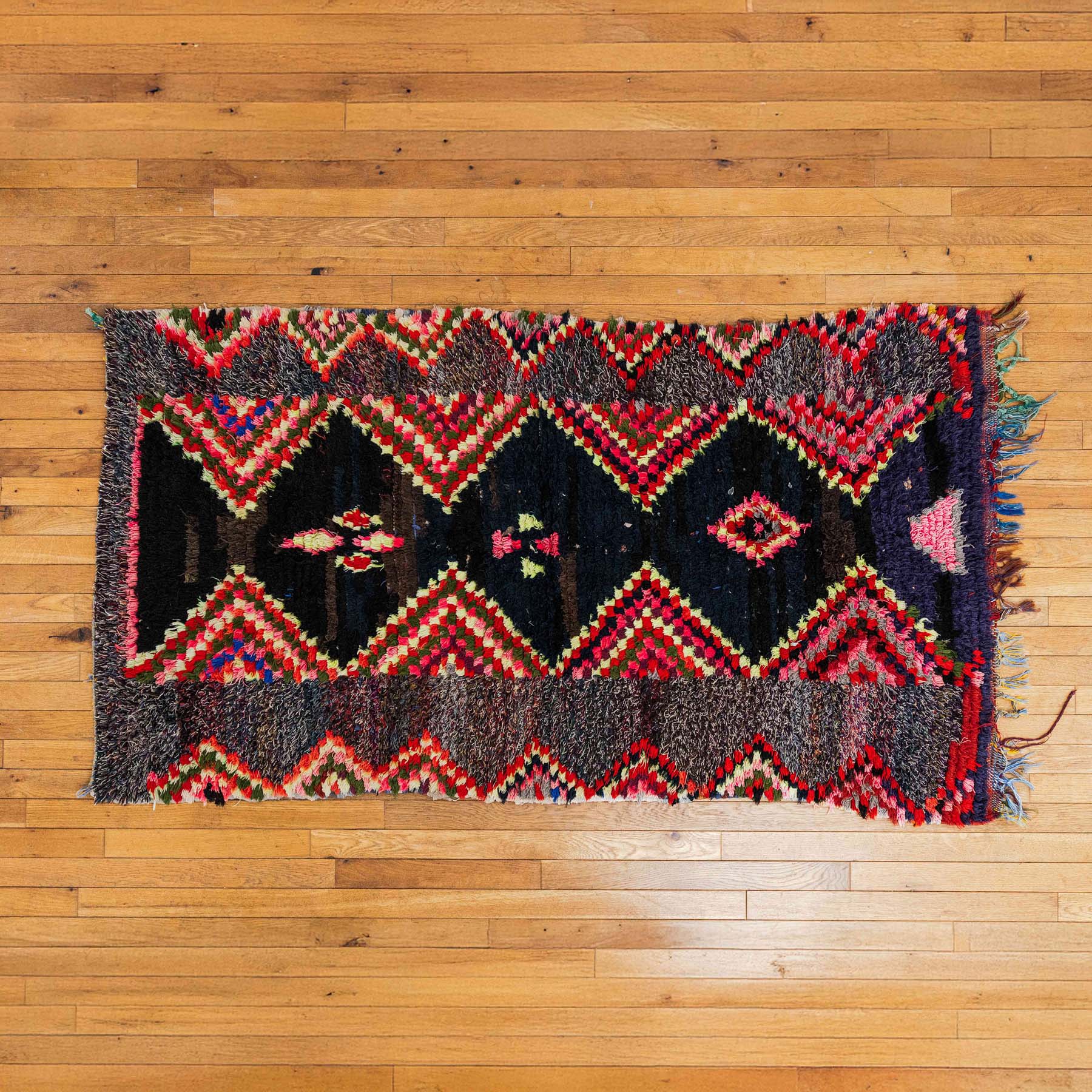 モロッコヴィンテージラグ・ボシャルウィット／K｜オルネ ド フォイユ