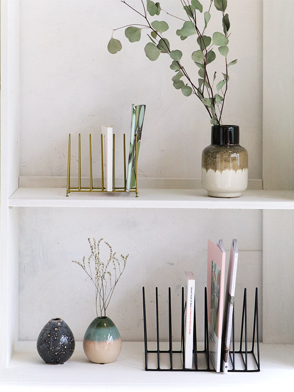 ワイヤー・プレートラック/L ブラック