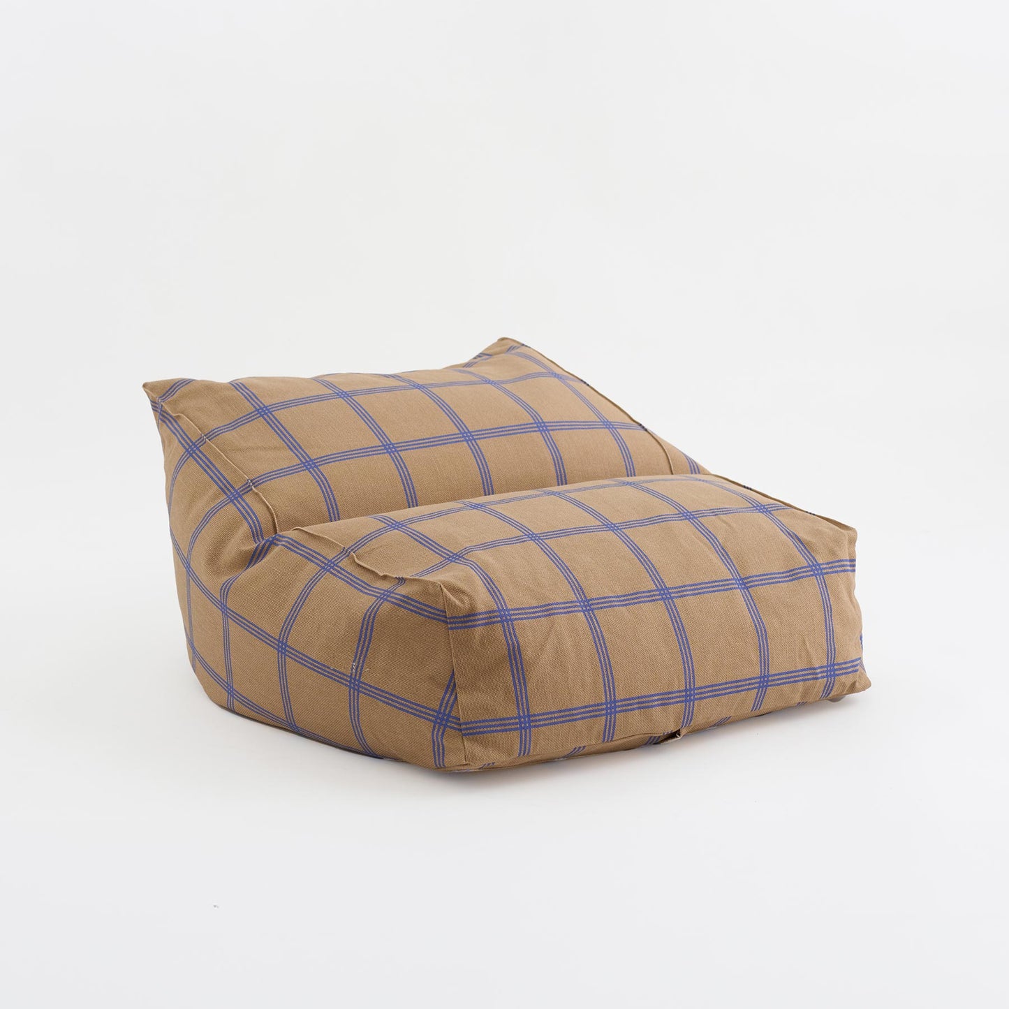 ブラウン×ブルー