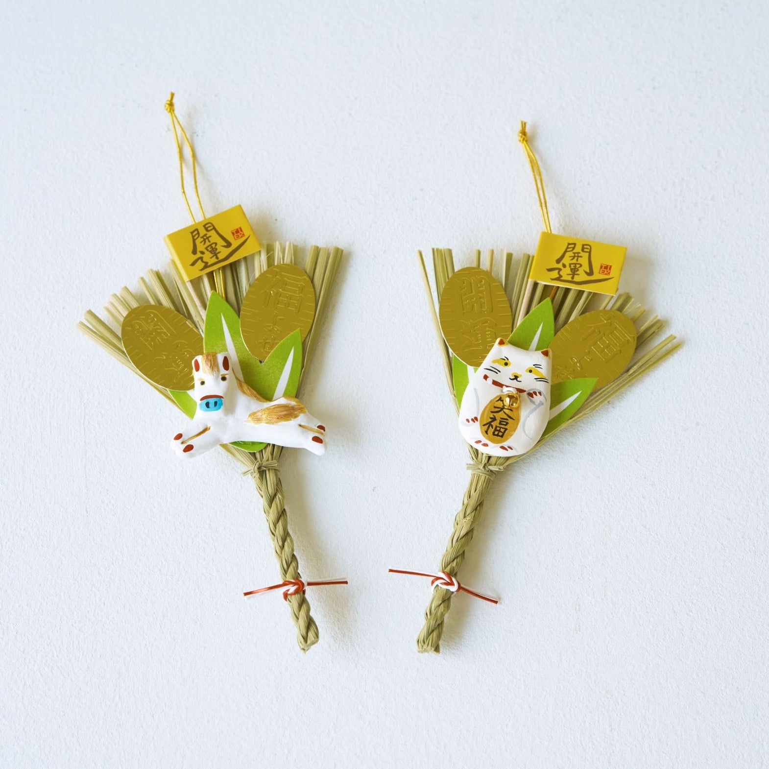 TIER めでタイヤー わら熊手｜壁飾り・ウォールデコ｜オルネ ド