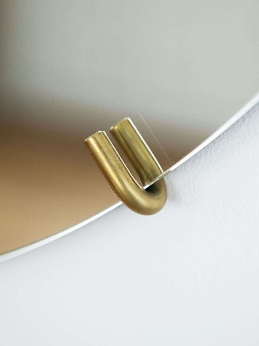 MOEBE WALL MIRROR/ブラス 50cm