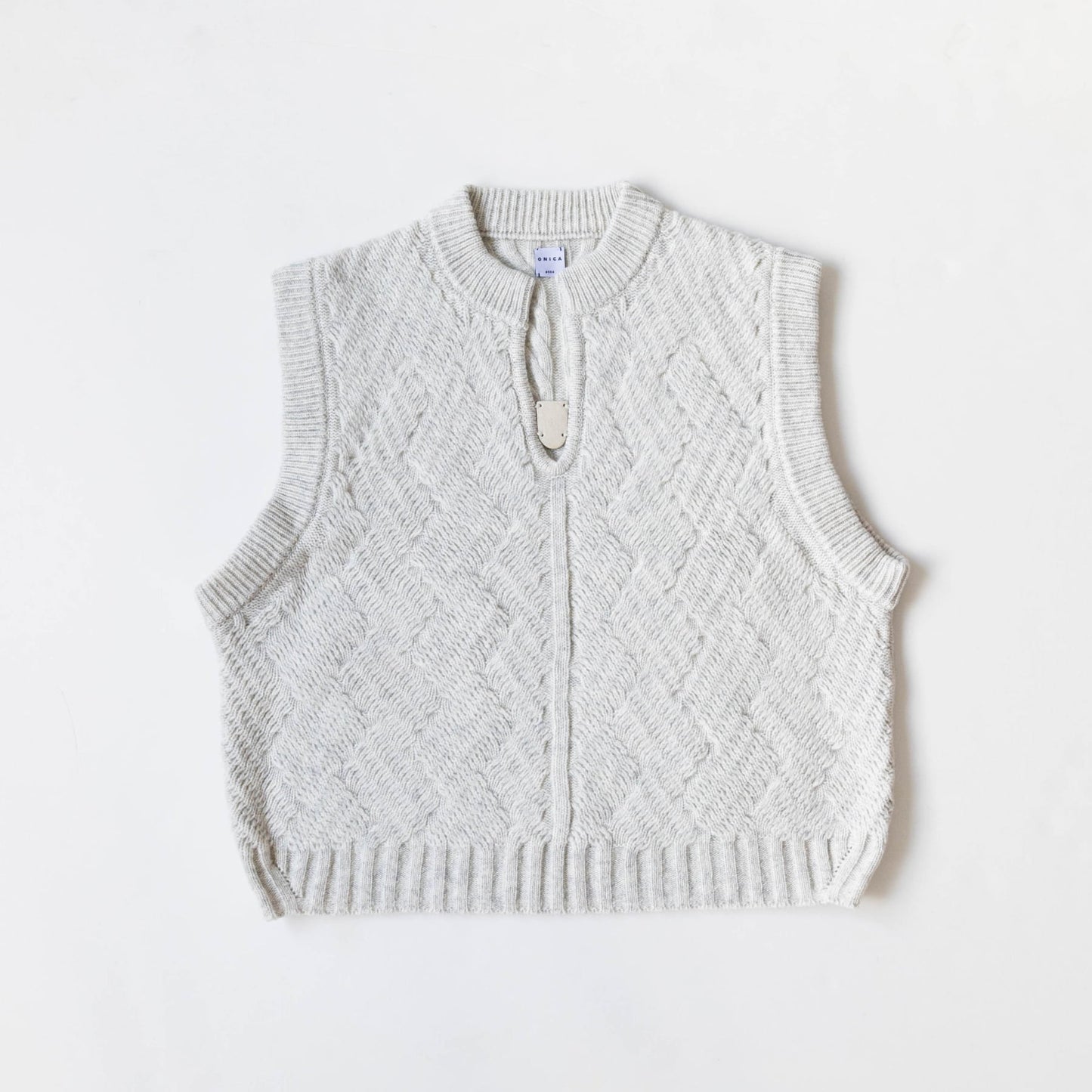 oni0016 - ONICA Superfine Wool Vest/Mist