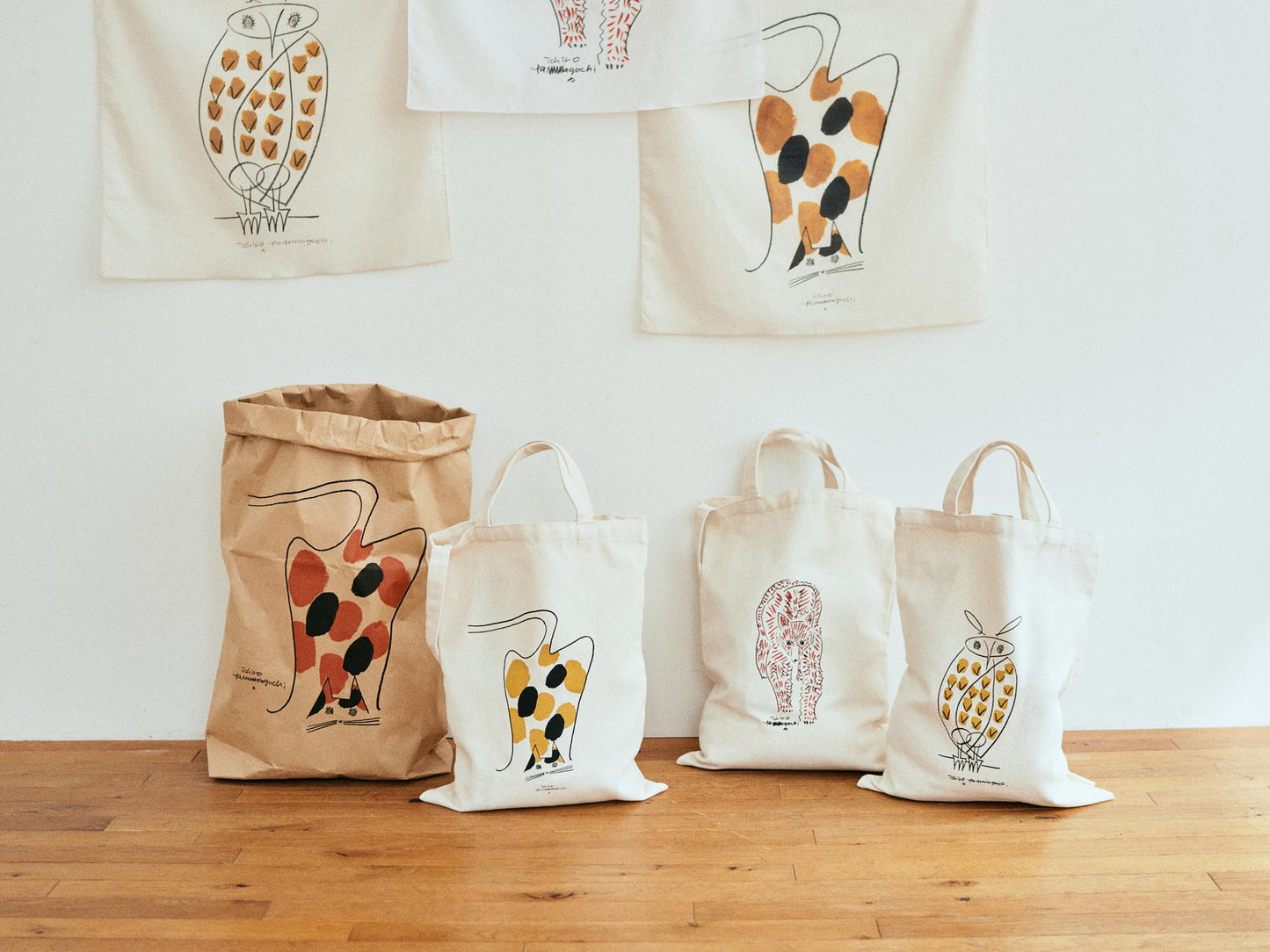 山口一郎 トートバッグ/クマ