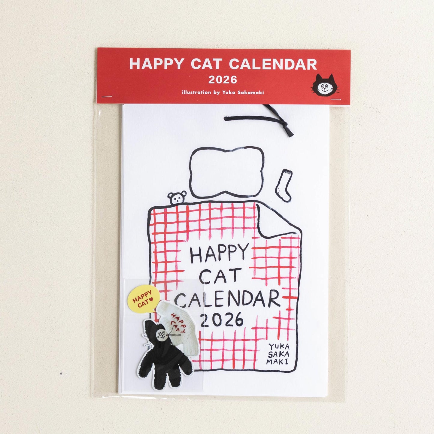 坂巻弓華 HAPPY CAT カレンダー 2026