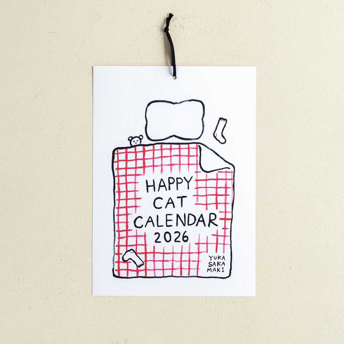 坂巻弓華 HAPPY CAT カレンダー 2026