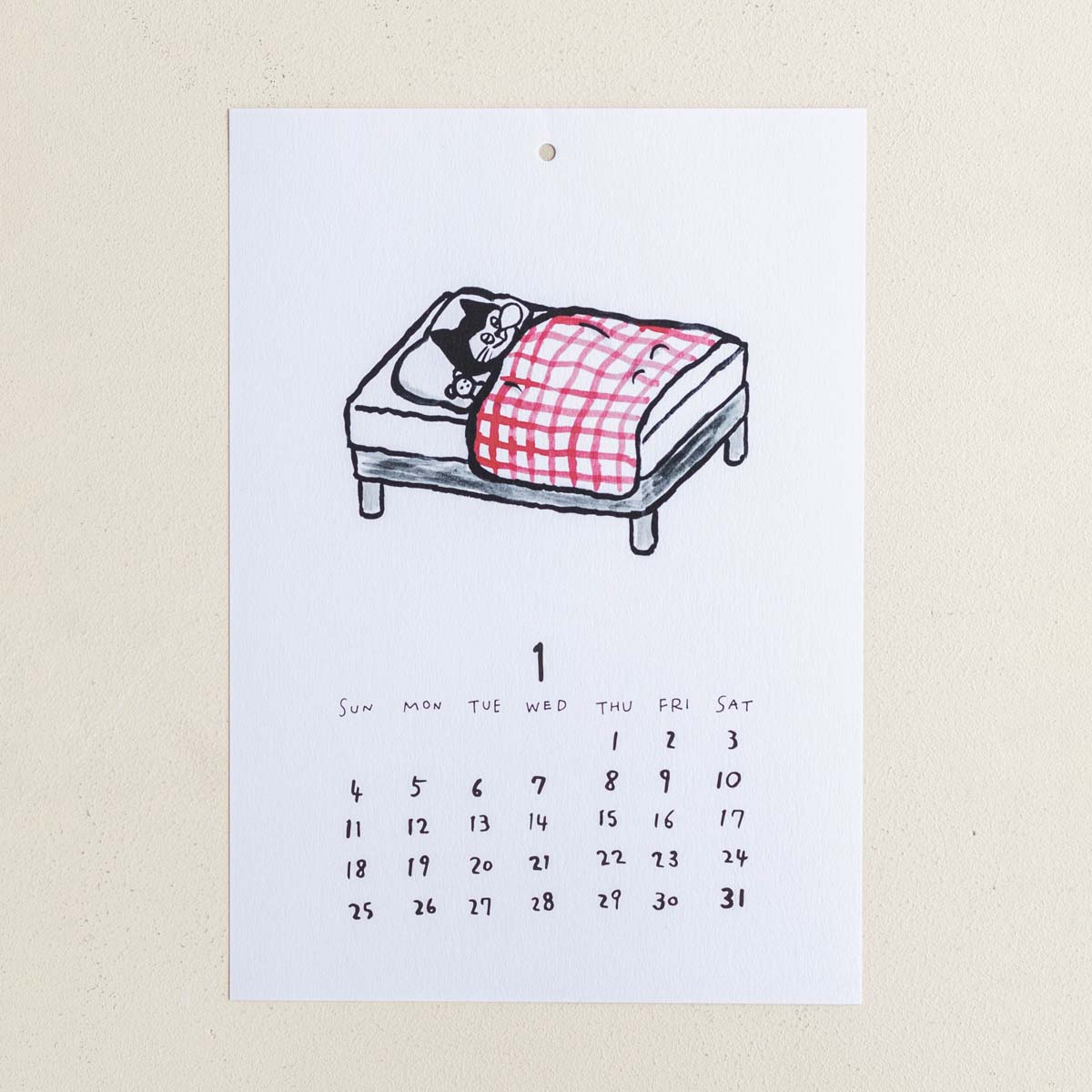 坂巻弓華 HAPPY CAT カレンダー 2026